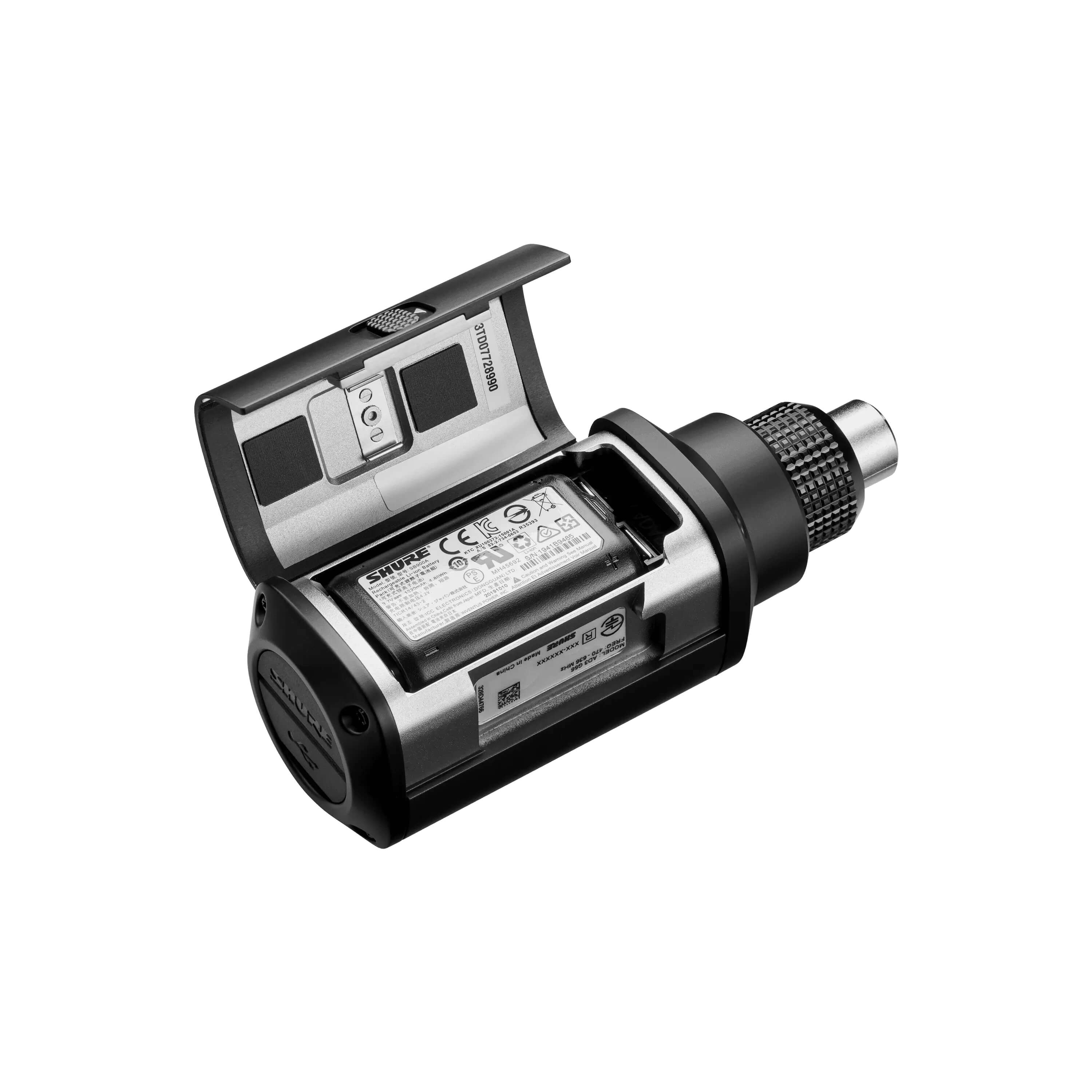 Shure AD3 - Axient Digital Wireless Plug-On Transmitter, SB900B battery