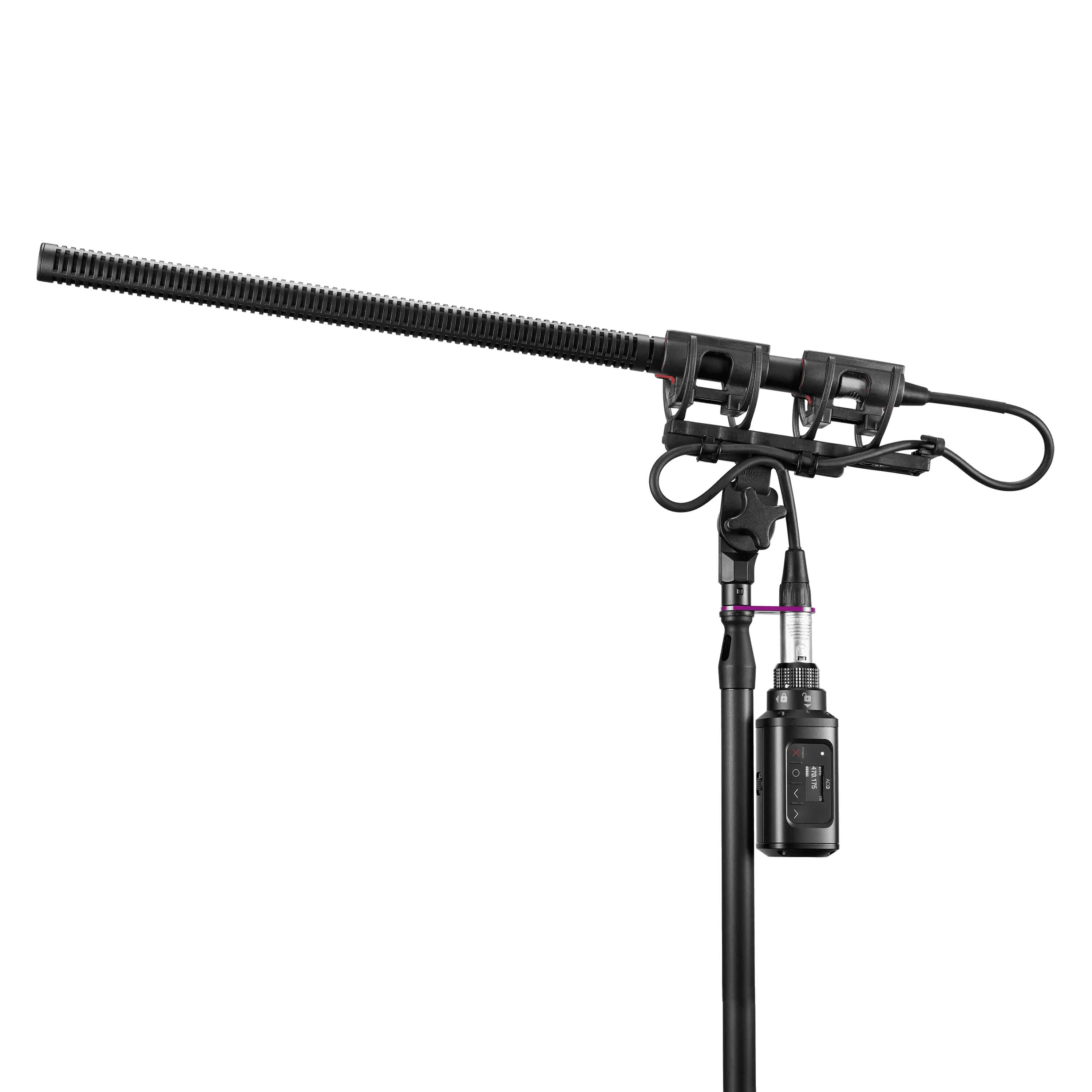 Shure AD3 - Axient Digital Wireless Plug-On Transmitter, boom mic