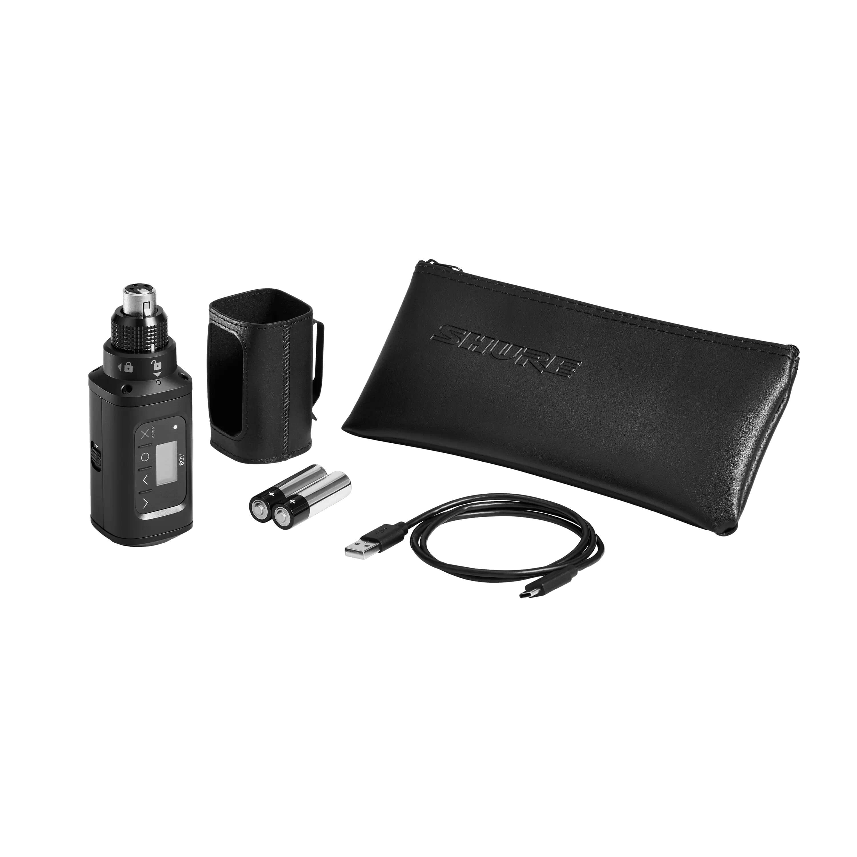 Shure AD3 - Axient Digital Wireless Plug-On Transmitter, included