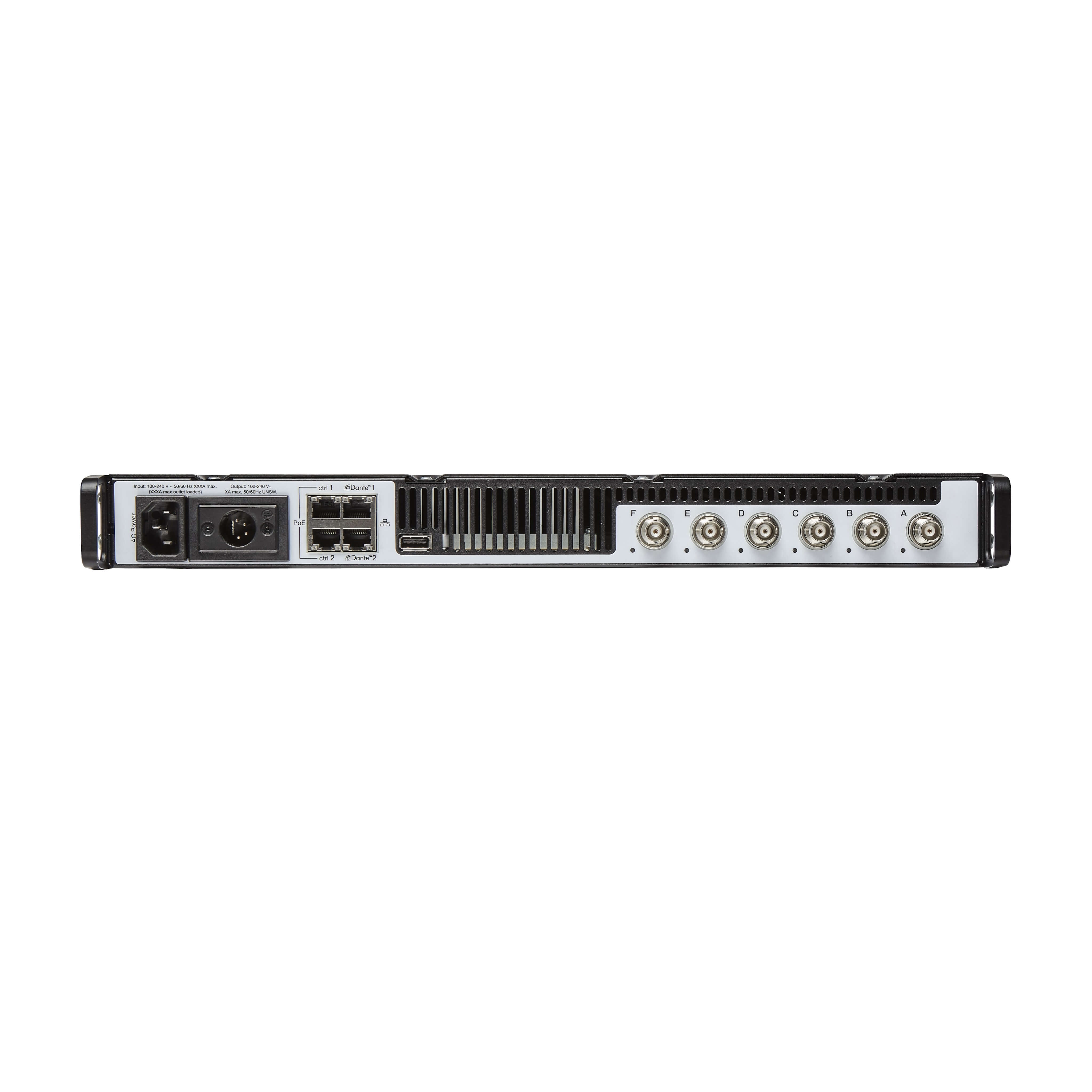 Shure AD600-DC - Axient Digital Wireless Spectrum Manager, rear