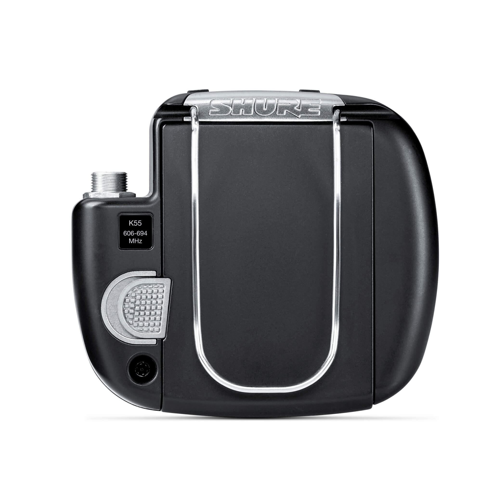 Shure ADX1M - Axient Digital Wireless Micro Bodypack Transmitter, back