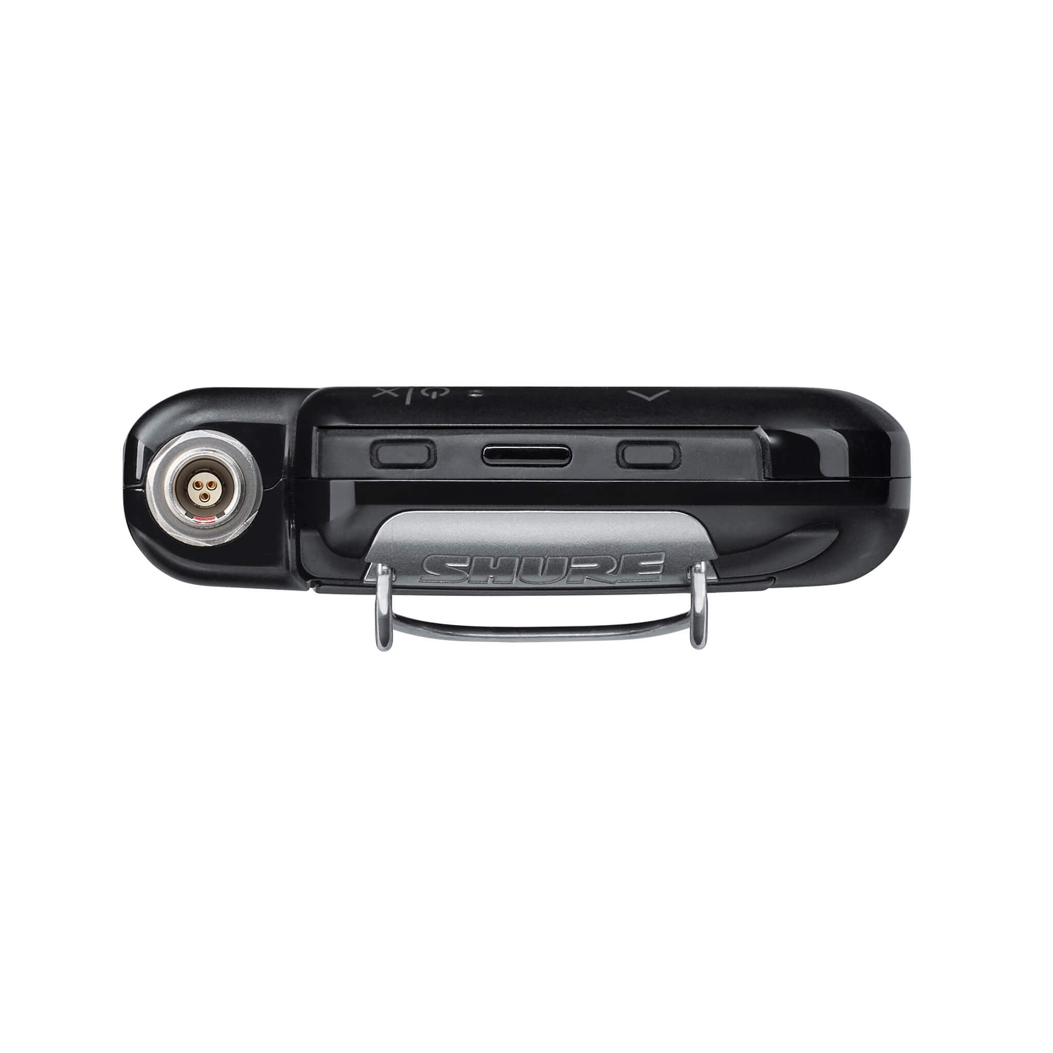 Shure ADX1M - Axient Digital Wireless Micro Bodypack Transmitter, top