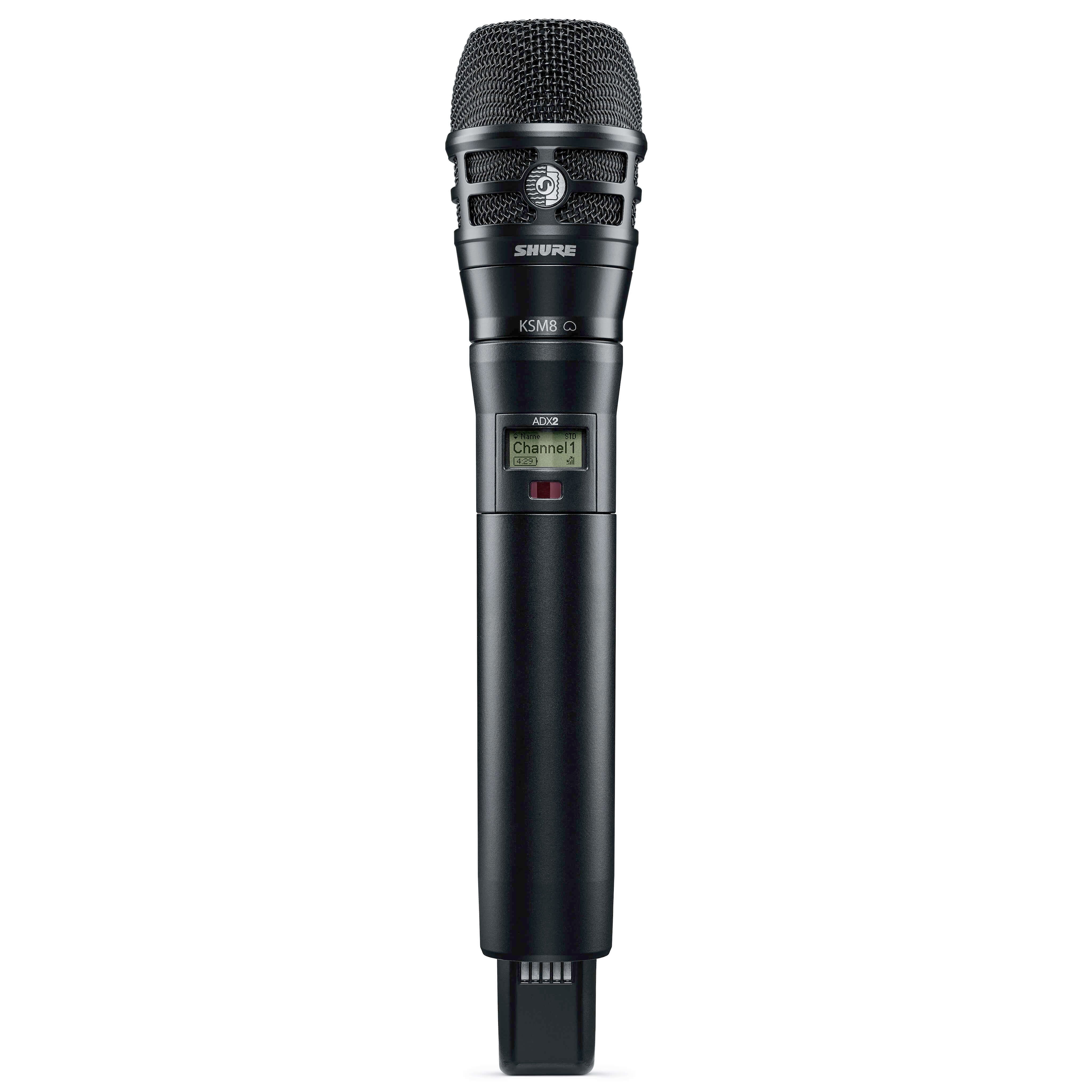 Shure ADX2/K8 - Axient Digital Wireless Handheld Transmitter, black
