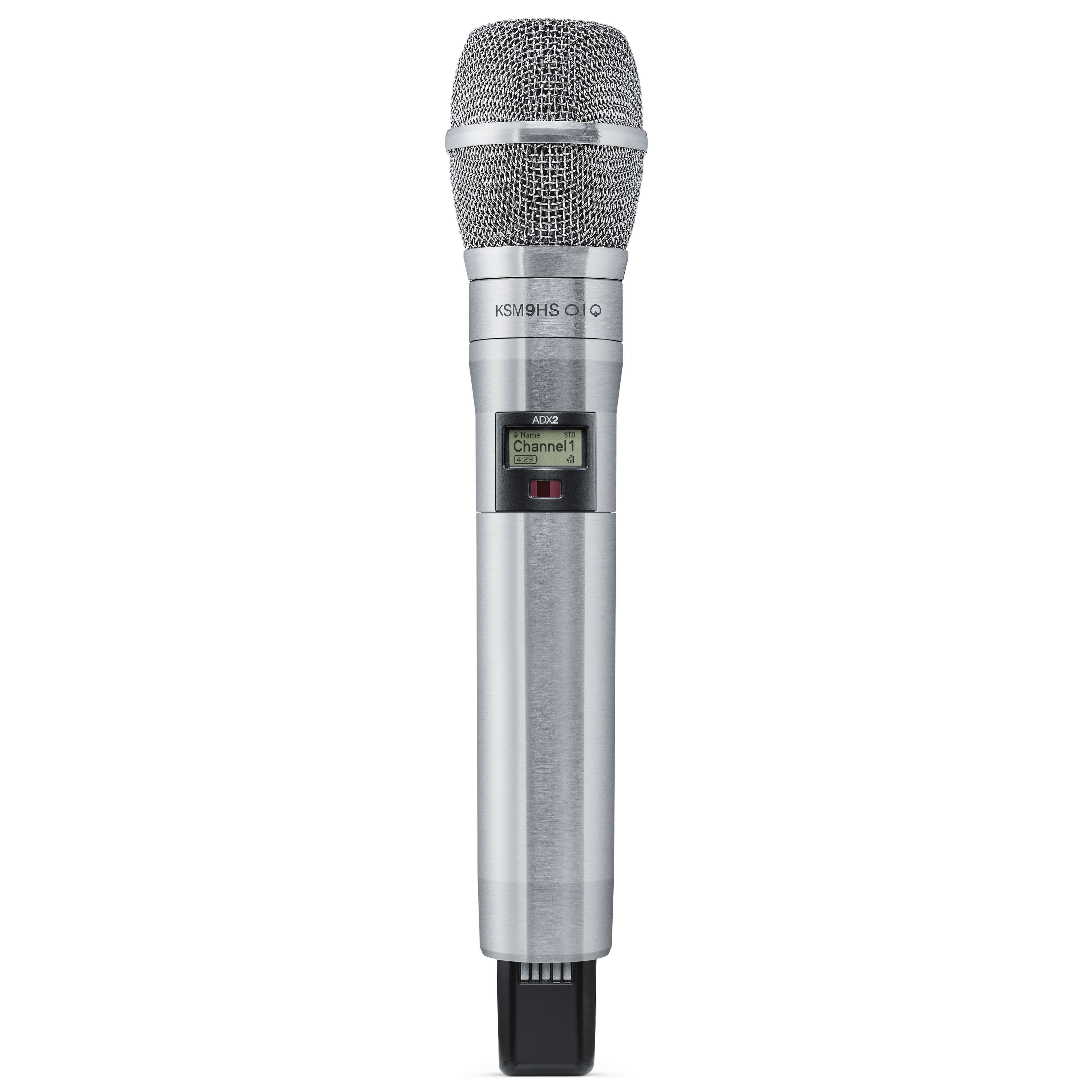 Shure ADX2/K9HS - Axient Digital Wireless Handheld Transmitter, nickel