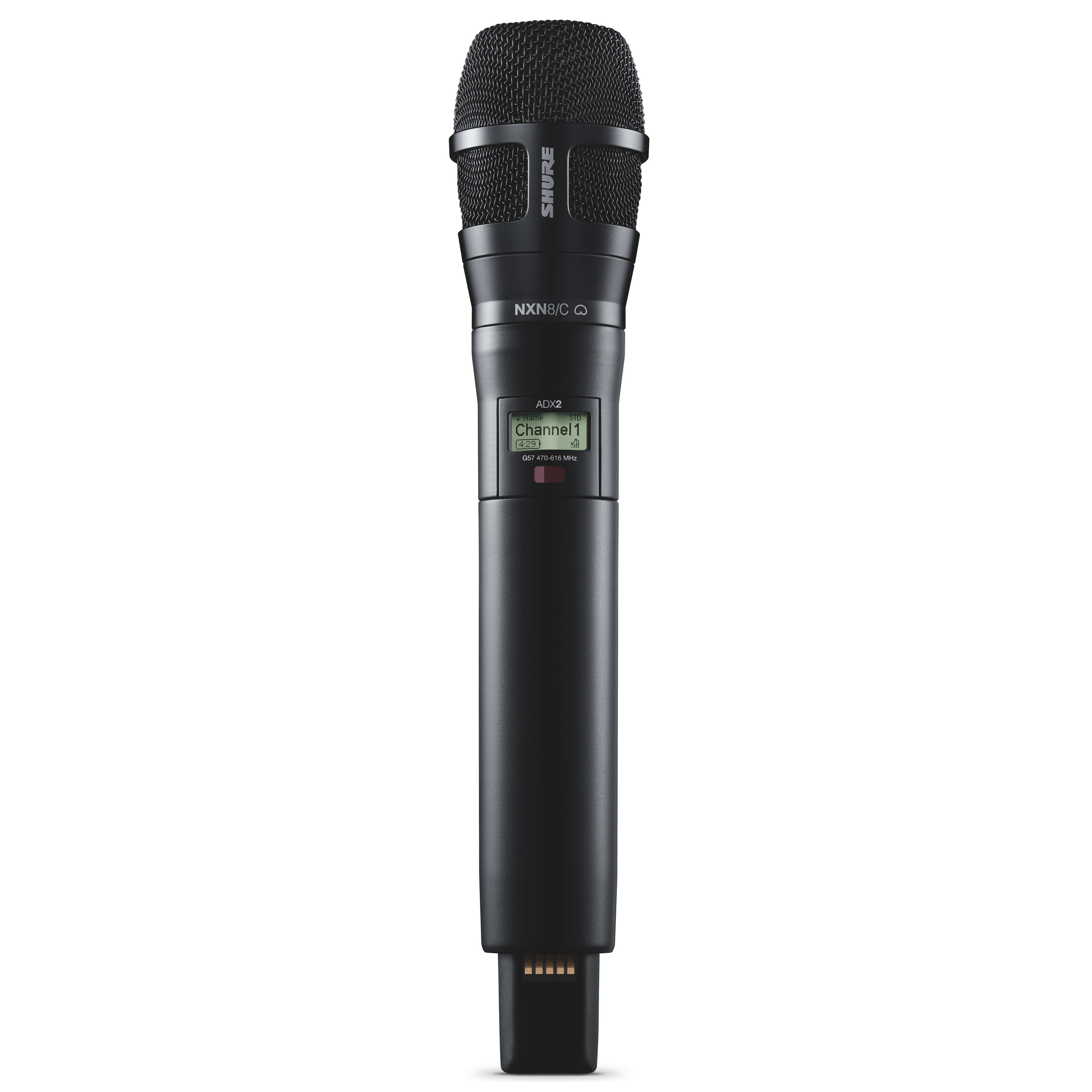 Shure ADX2/N8C - Axient Digital Wireless Handheld Transmitter, black