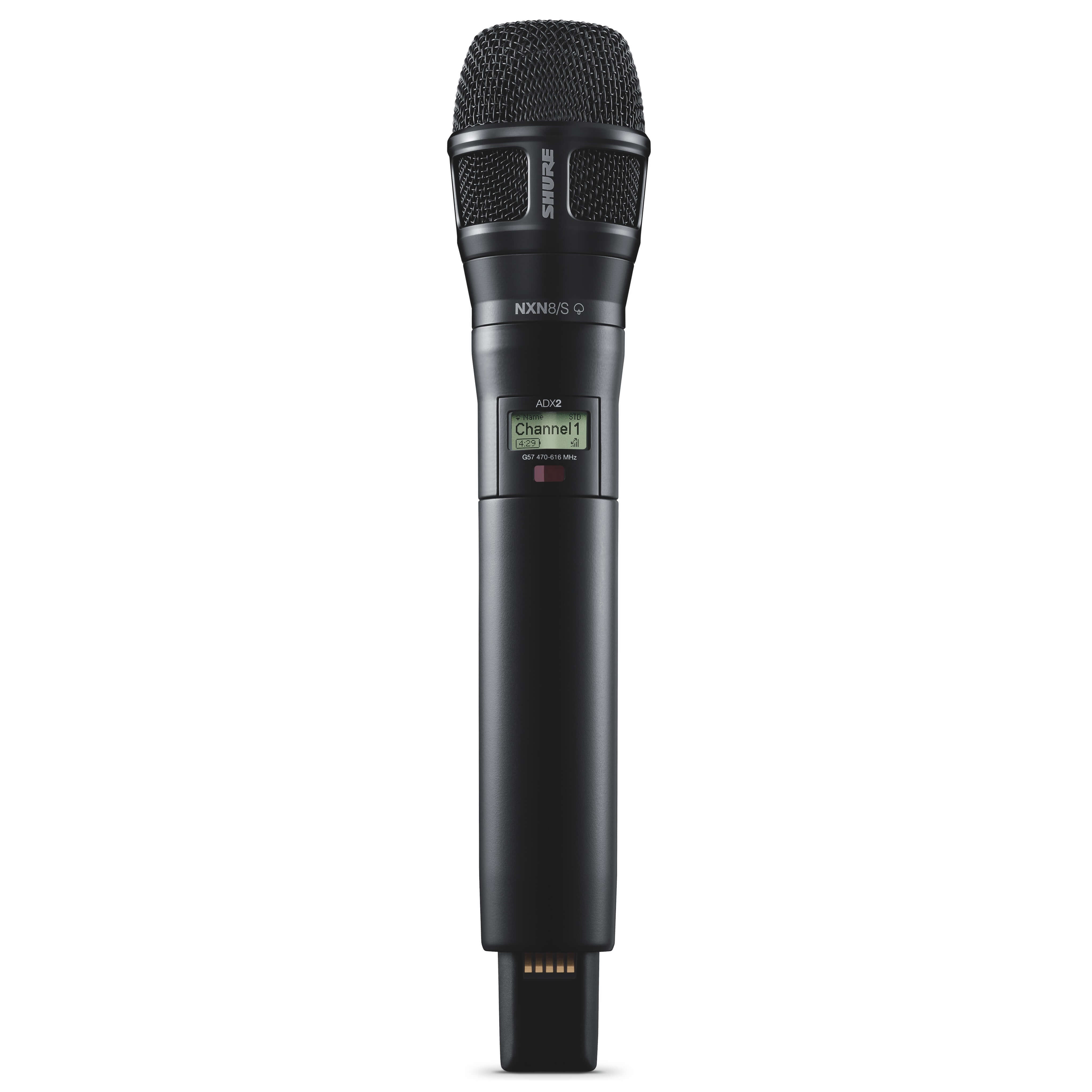 Shure ADX2/N8S - Axient Digital Wireless Handheld Transmitter, black