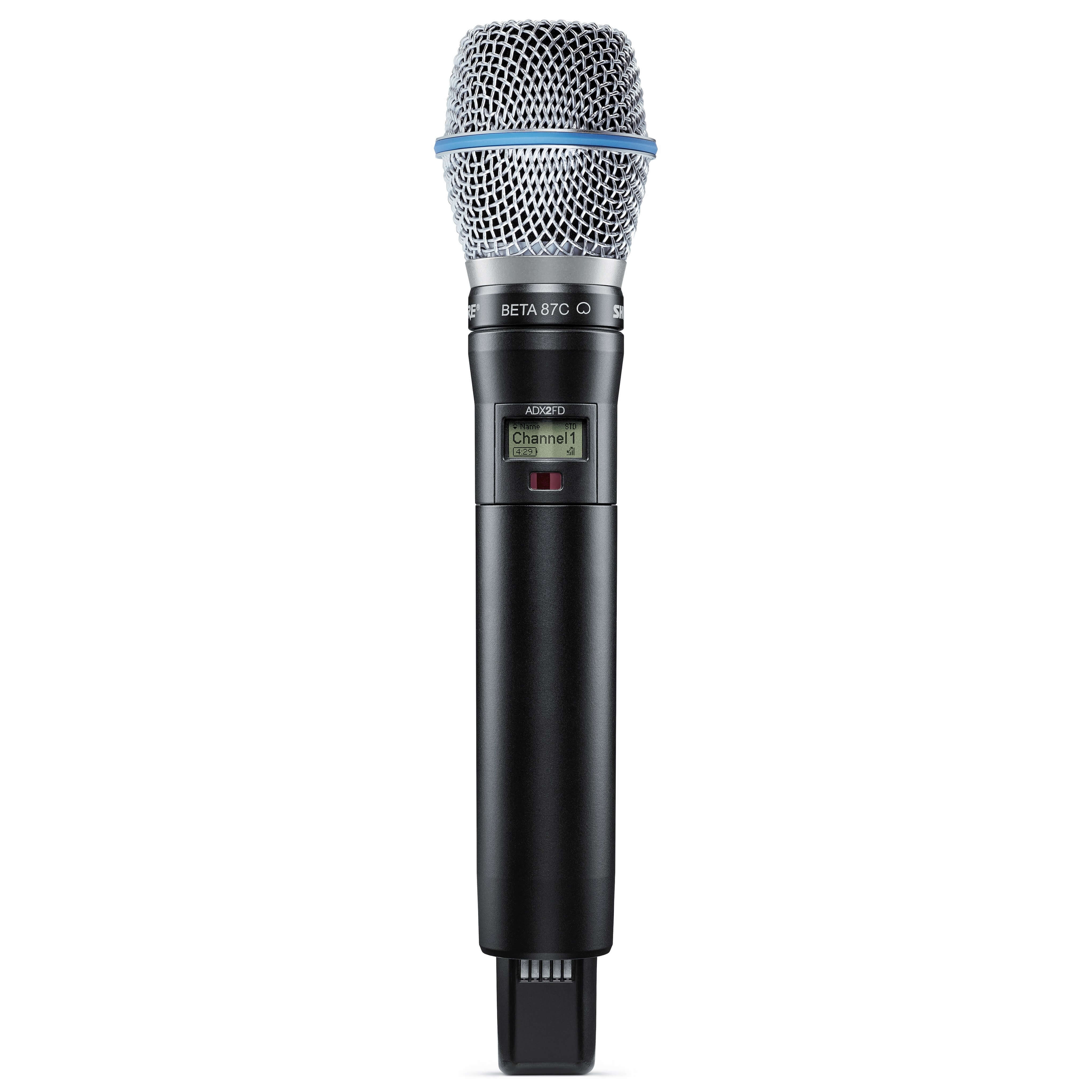 Shure ADX2FD/B87C - Axient Frequency Diversity Handheld Transmitter