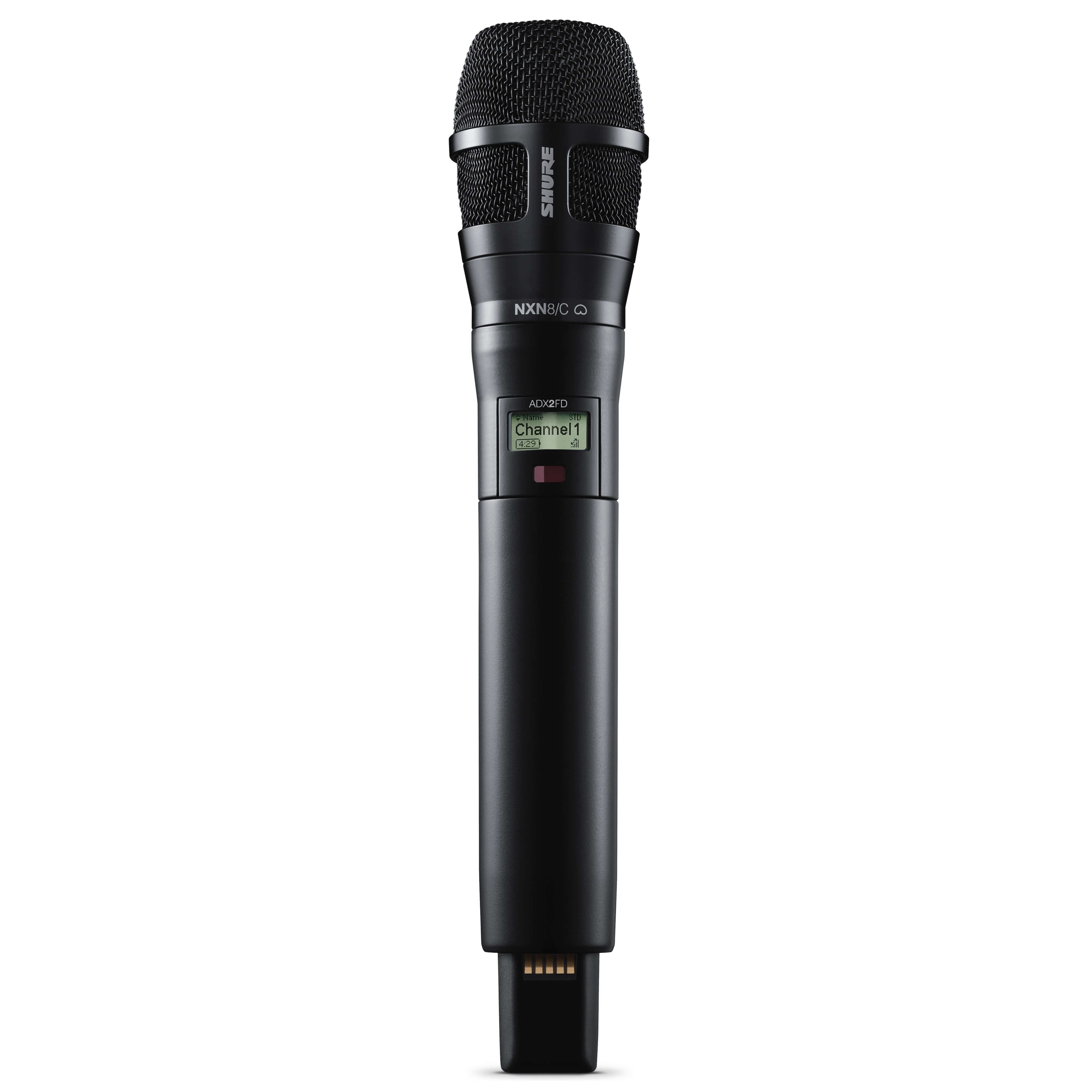 Shure ADX2FD/N8C - Axient Frequency Diversity Handheld Transmitter, black
