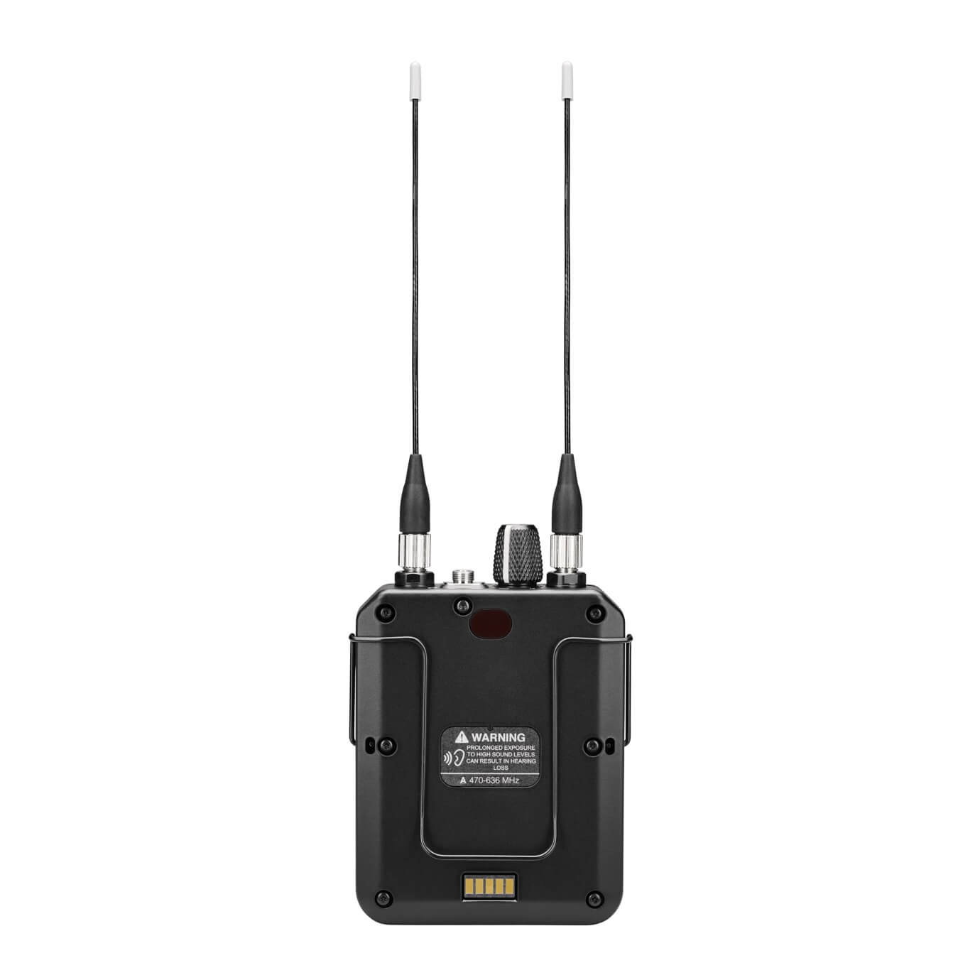 Shure ADXR Axient Digital PSM Wireless Bodypack Receiver, back