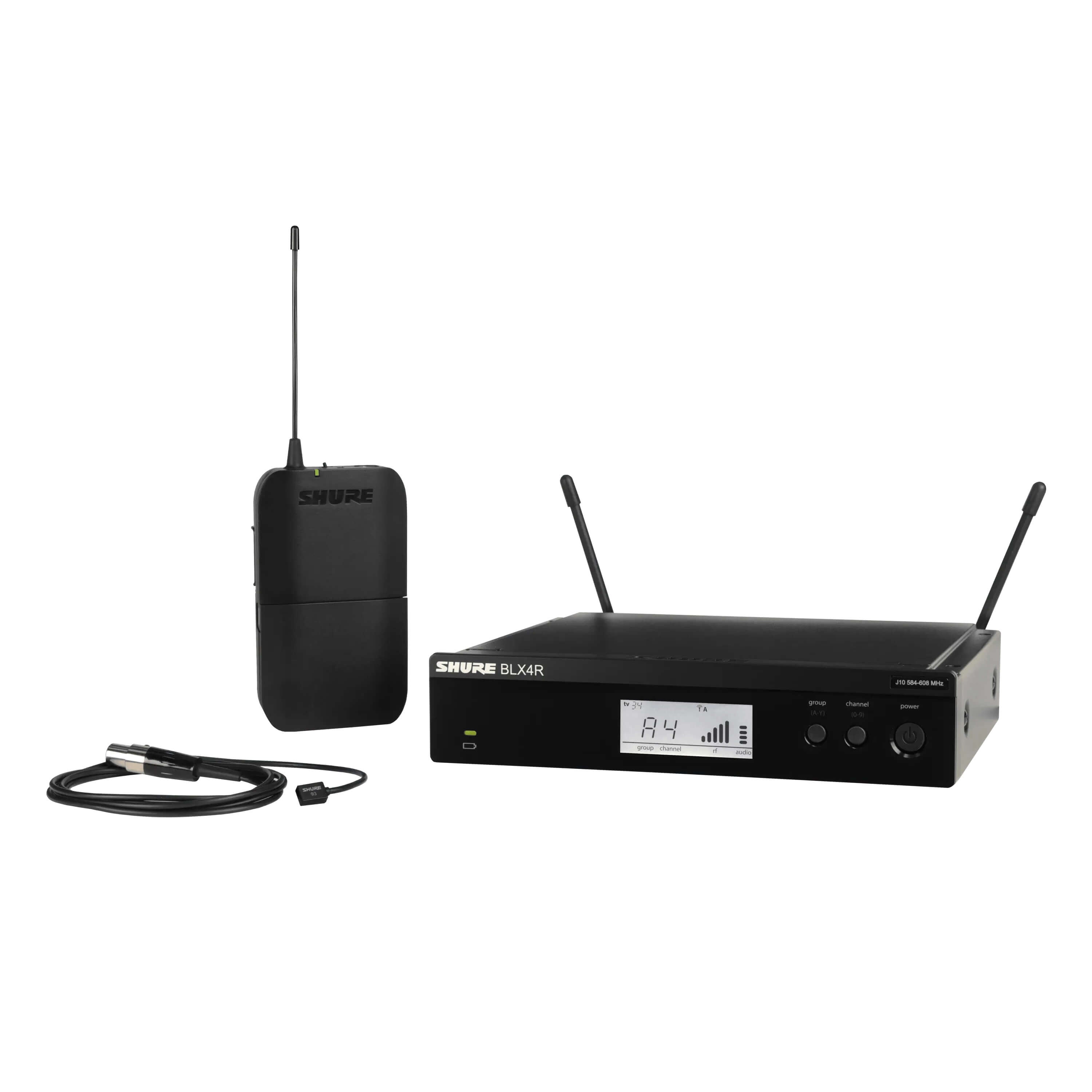 Shure BLX14R/W93 - Wireless Rack-mount Presenter System
