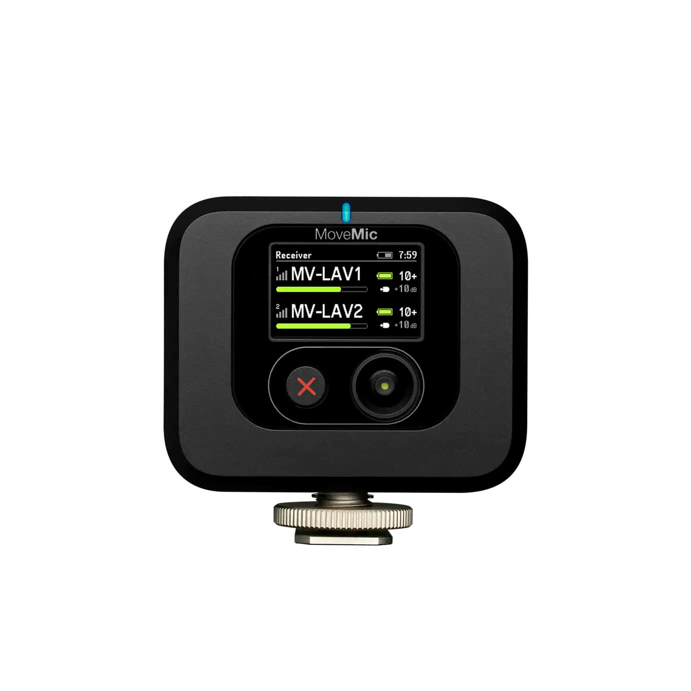 Shure MoveMic 88+ - Wireless Stereo Condenser Microphone Receiver