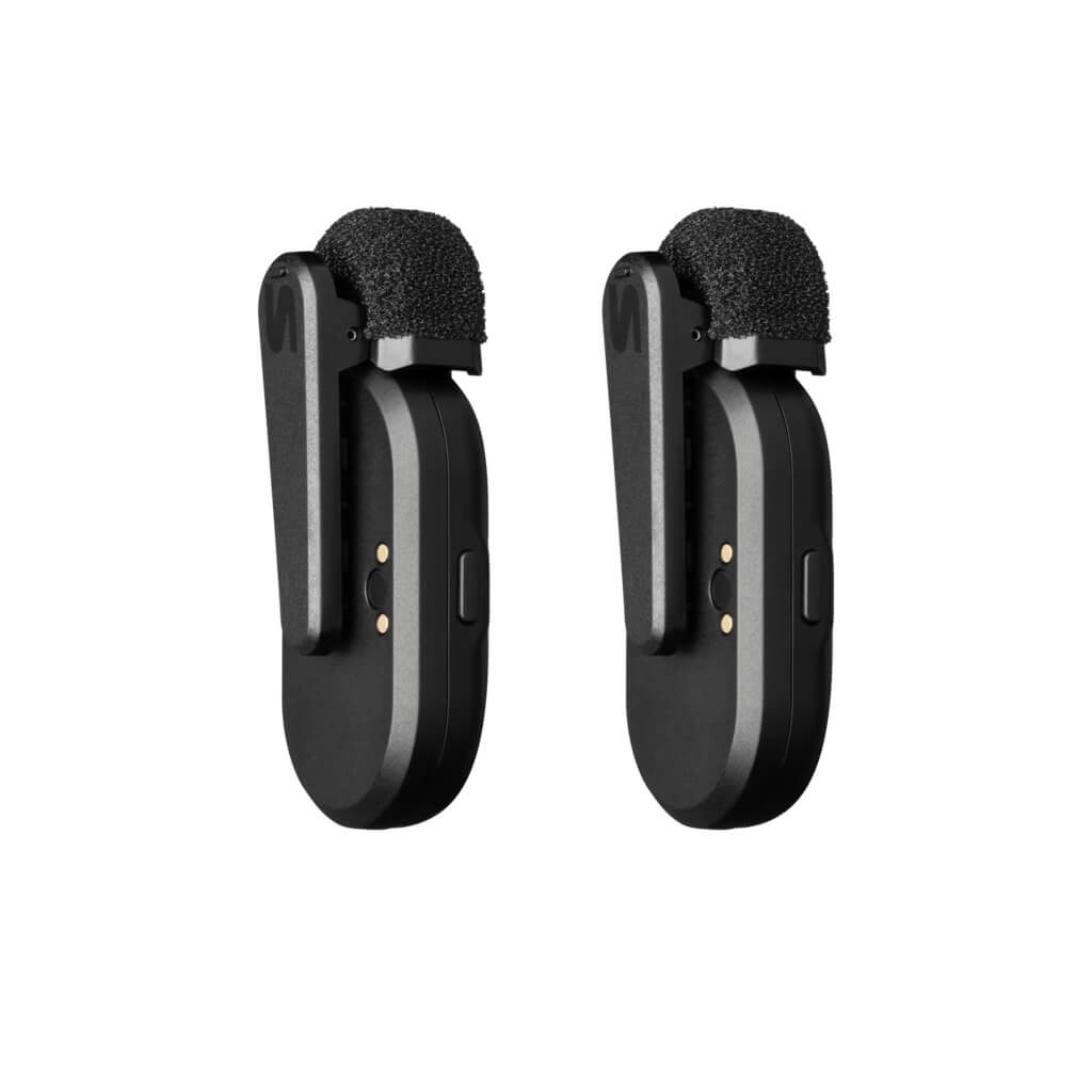 Shure MoveMic Two - Two-Channel Wireless Lavalier Microphones, side
