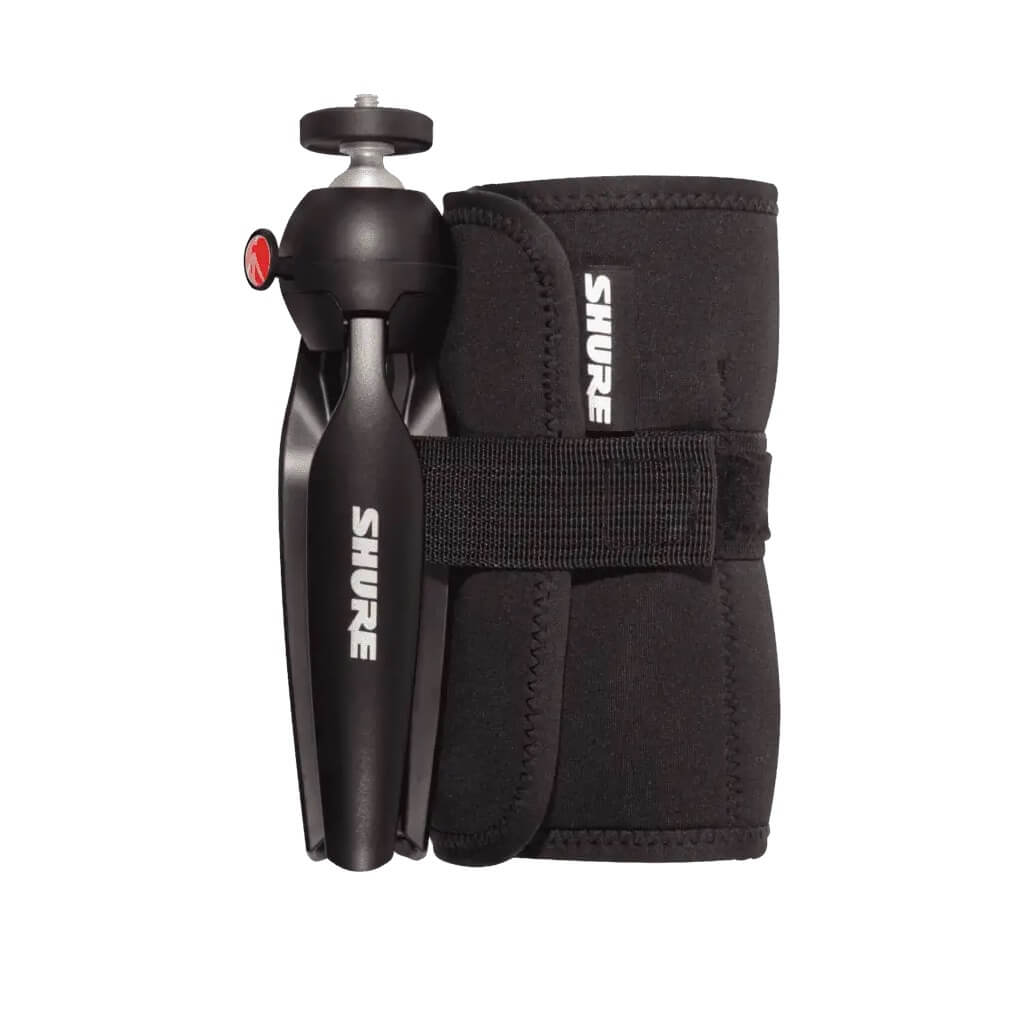 Shure MV88+ Video Kit - Stereo USB Condenser Microphone, Manfrotto PIXI tripod, Neoprene roll-up bag