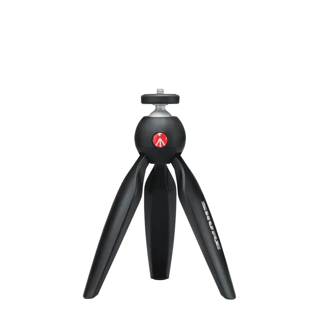 Shure MV88+ Video Kit - Stereo USB Condenser Microphone, Manfrotto PIXI tripod
