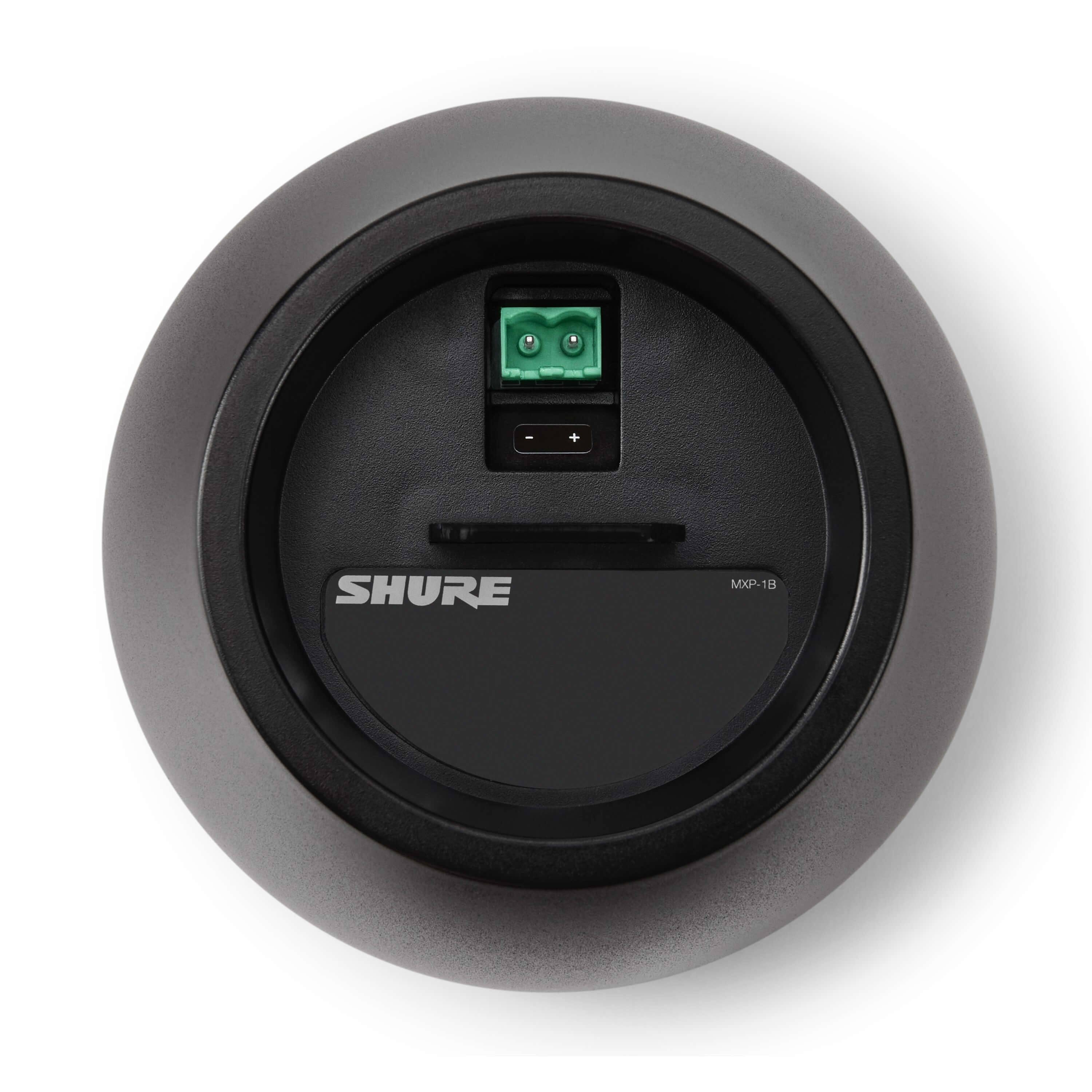 Shure MXP-1B - Microflex Mini Pendant Passive Loudspeaker, top