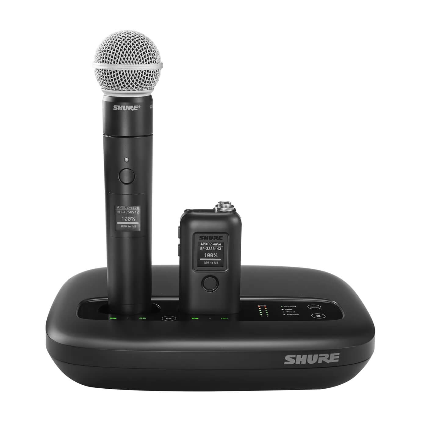 Shure MXW1X - Microflex Wireless neXt Hybrid Bodypack Transmitter, charging