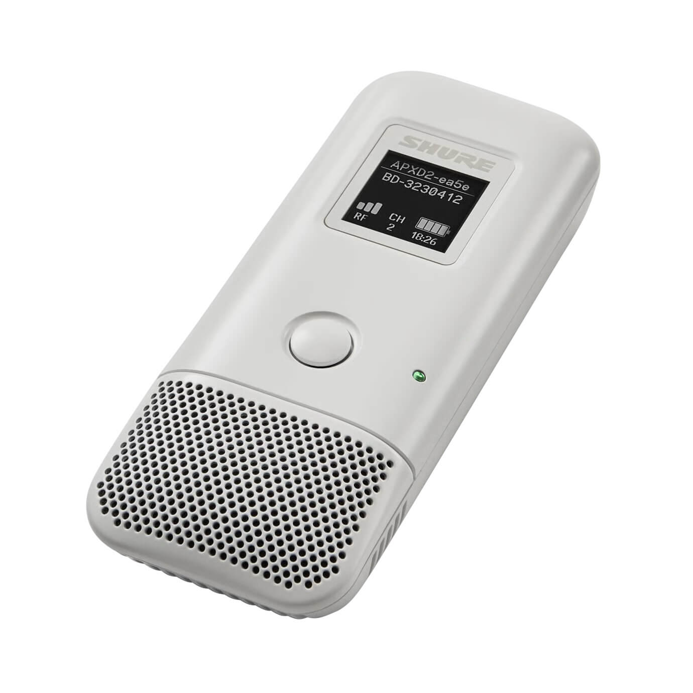 Shure MXW6X - Microflex Wireless neXt Boundary Microphone Transmitter, white