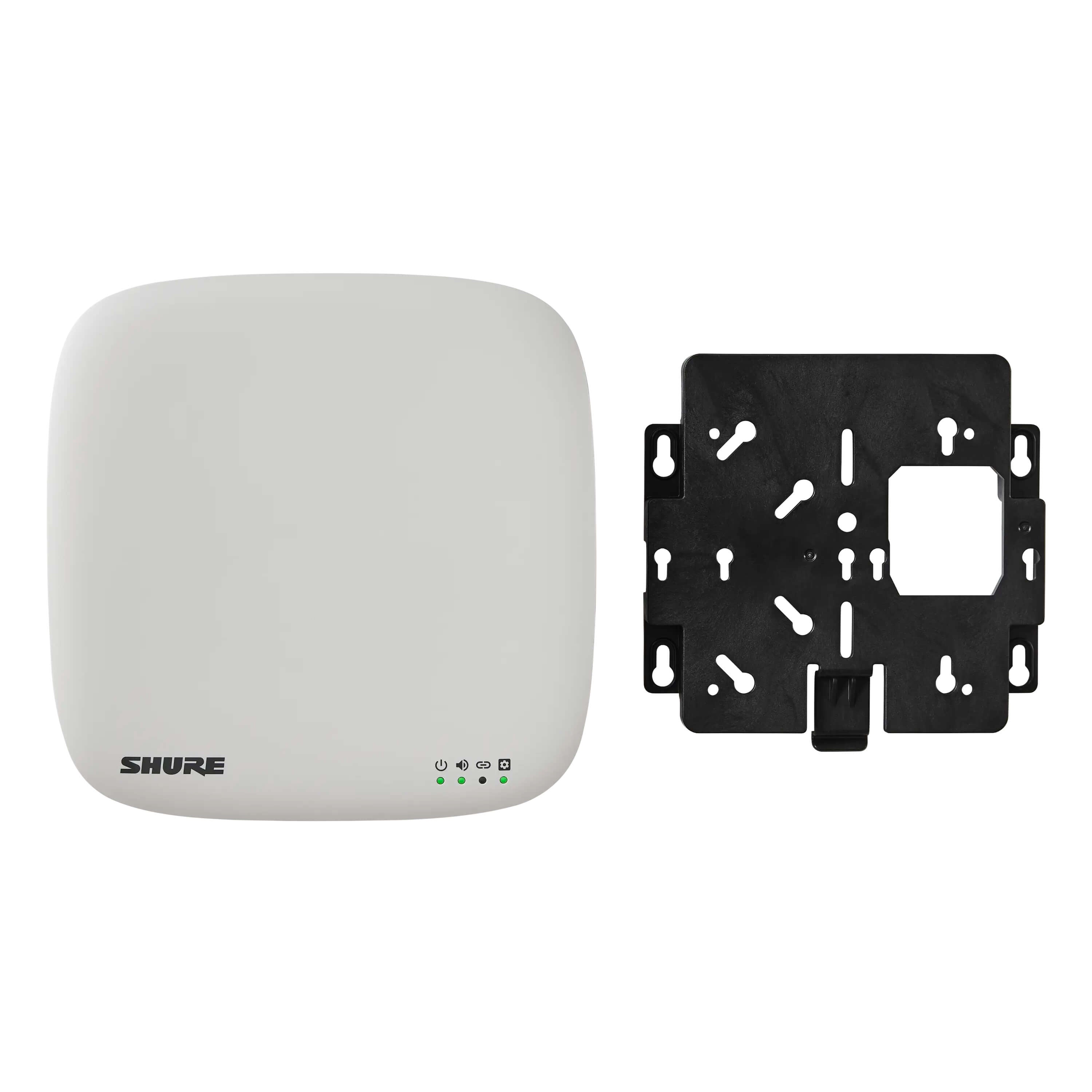 Shure MXWAPX4 - Microflex Wireless neXt 4-ch Access Point Transceiver, bracket