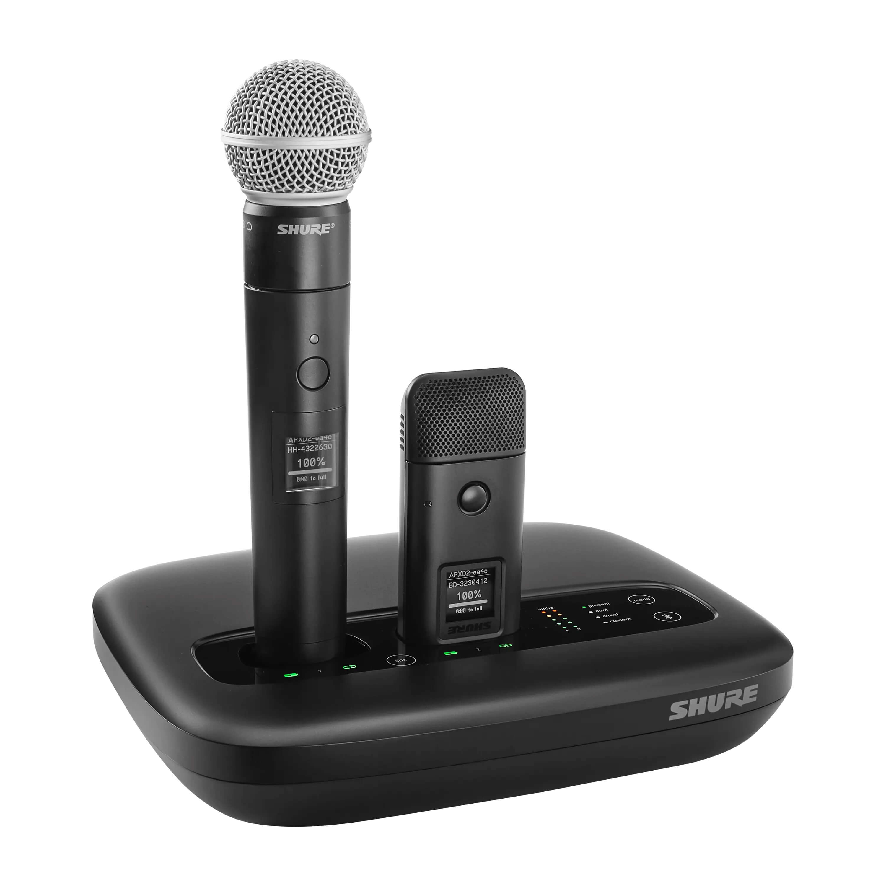 Shure MXWAPXD2 - Microflex Wireless neXt 2-ch Access Point Transceiver, mics not included