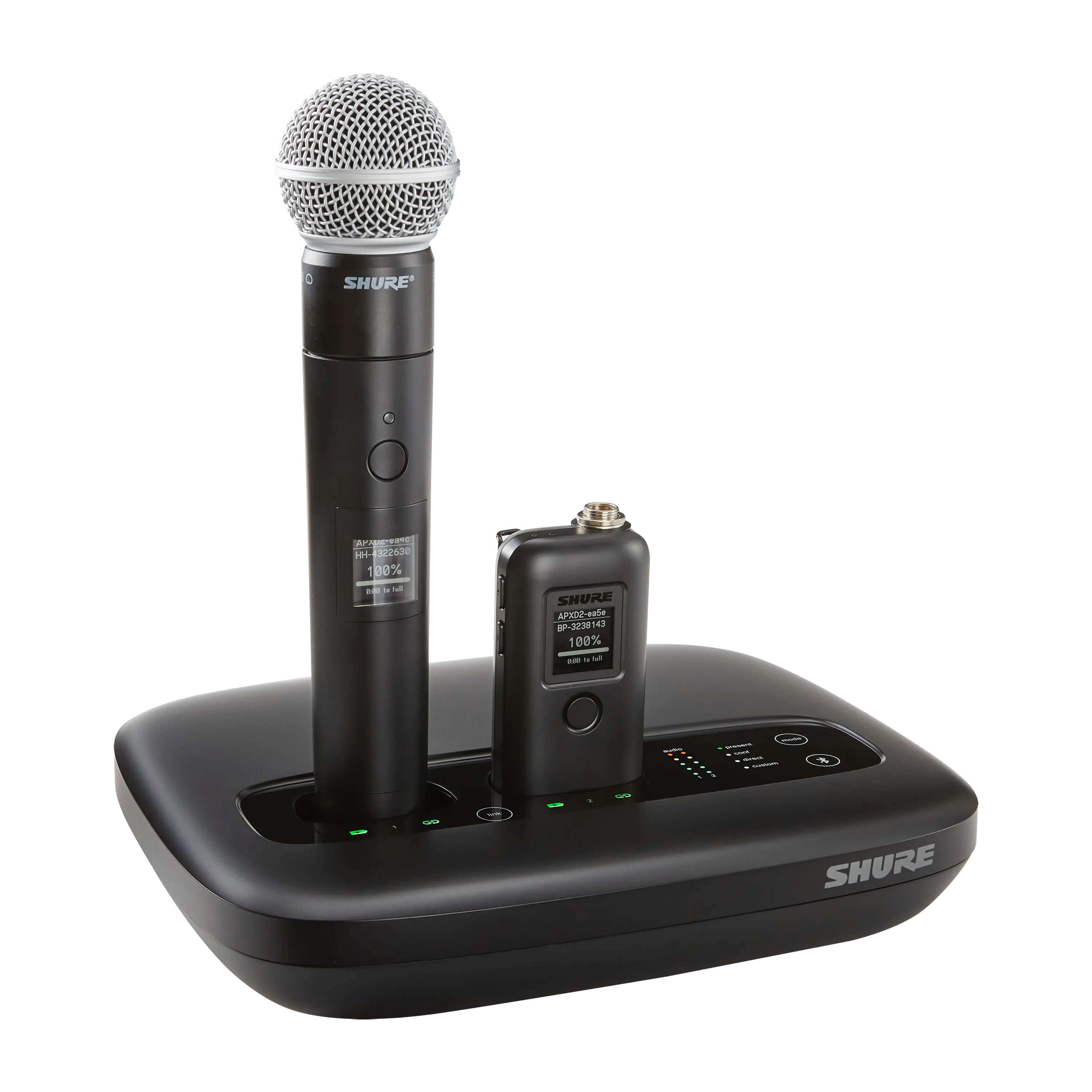 Shure MXWAPXD2 - Microflex Wireless neXt 2-ch Access Point Transceiver, mics not included