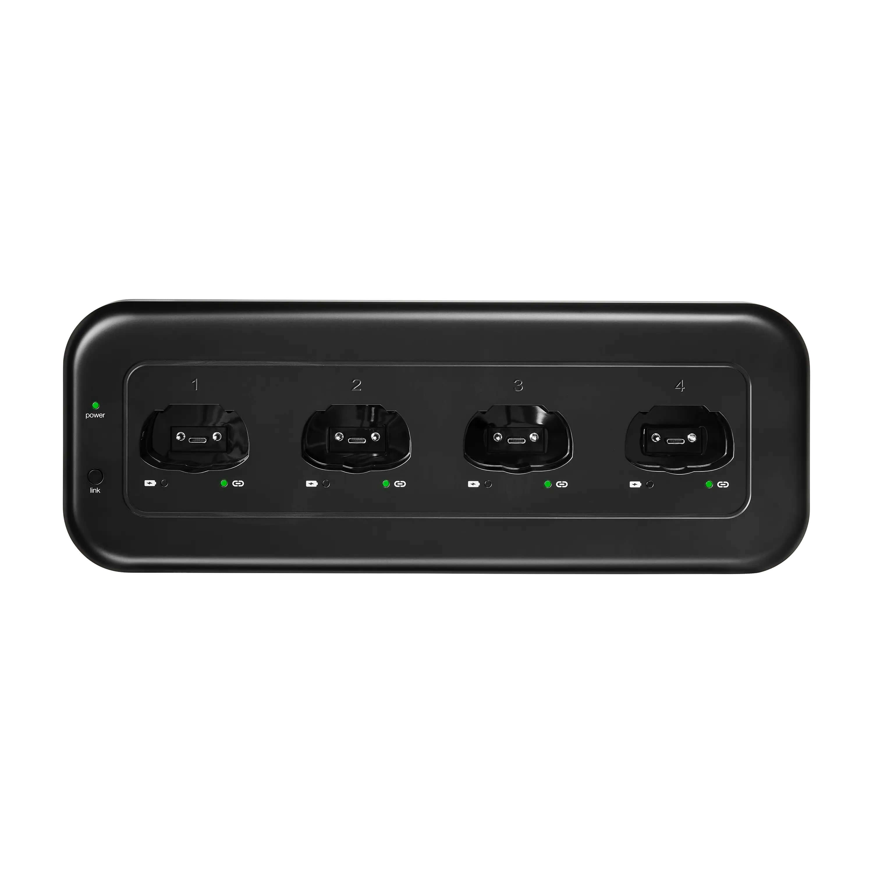 Shure MXWNDX4 - Microflex Wireless neXt Networked Charging Station, top