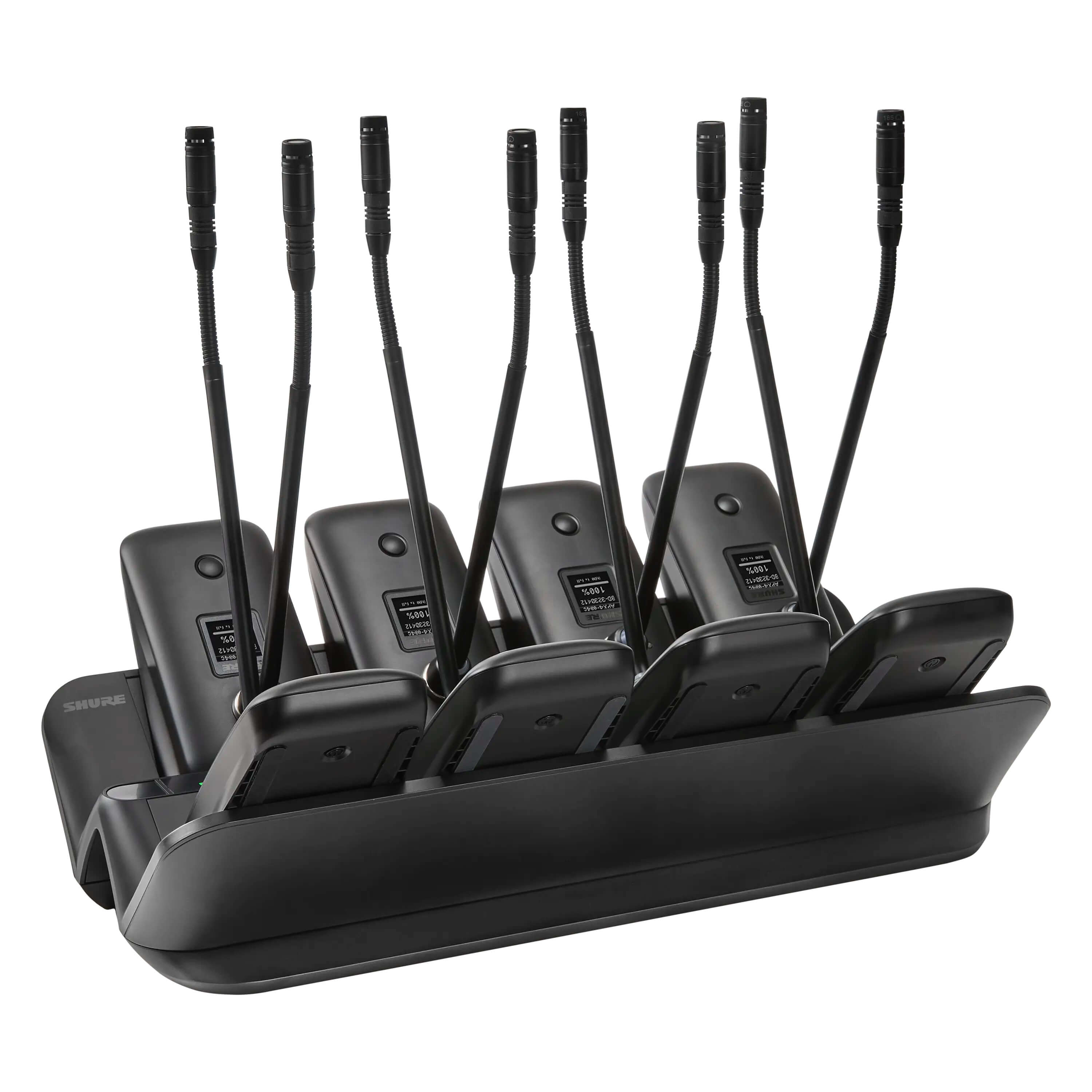 Shure MXWNDX8G - Microflex 8-port neXt Networked Charging Station, full
