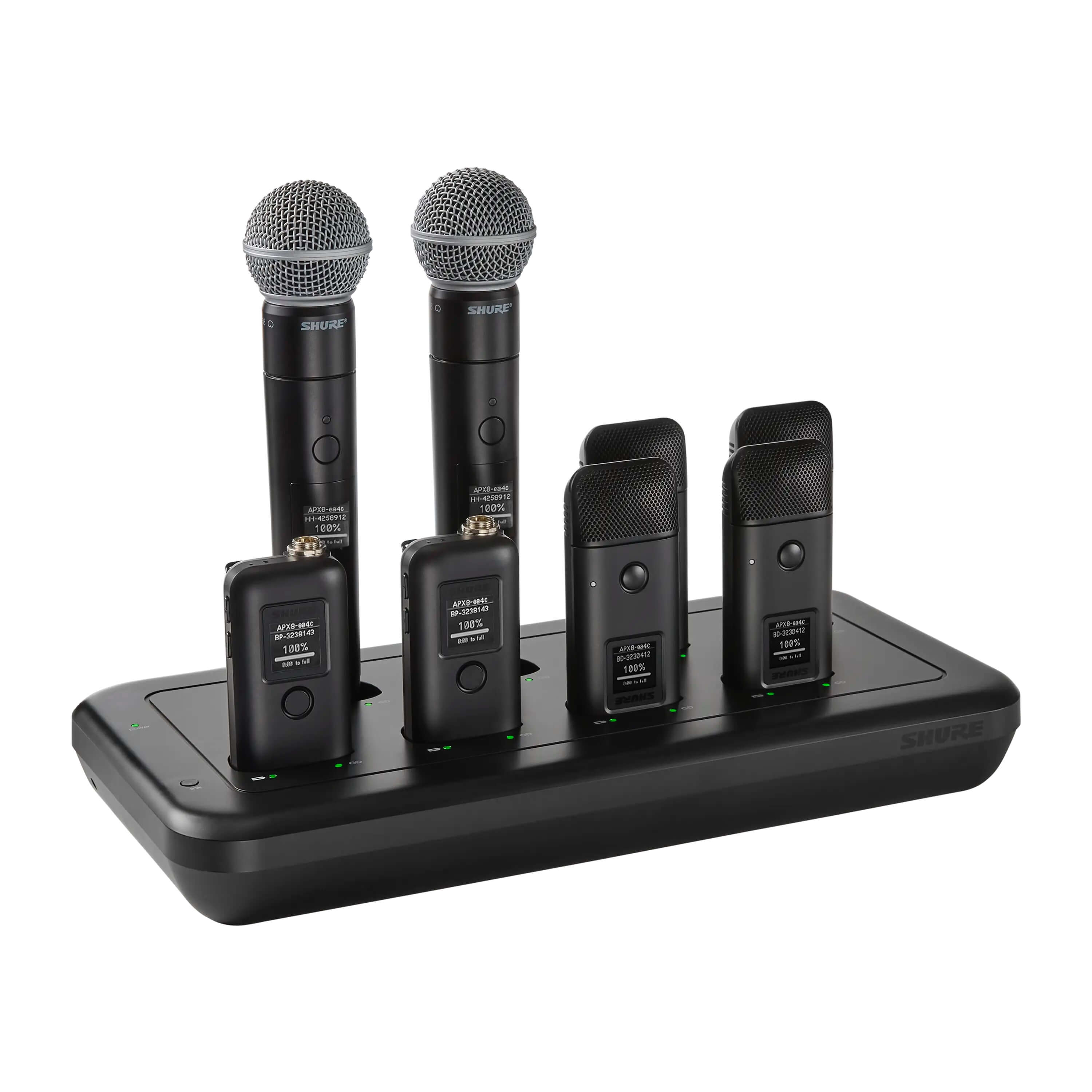 Shure MXWNDXG8 - Microflex neXt 8-Port Networked Charging Station, full