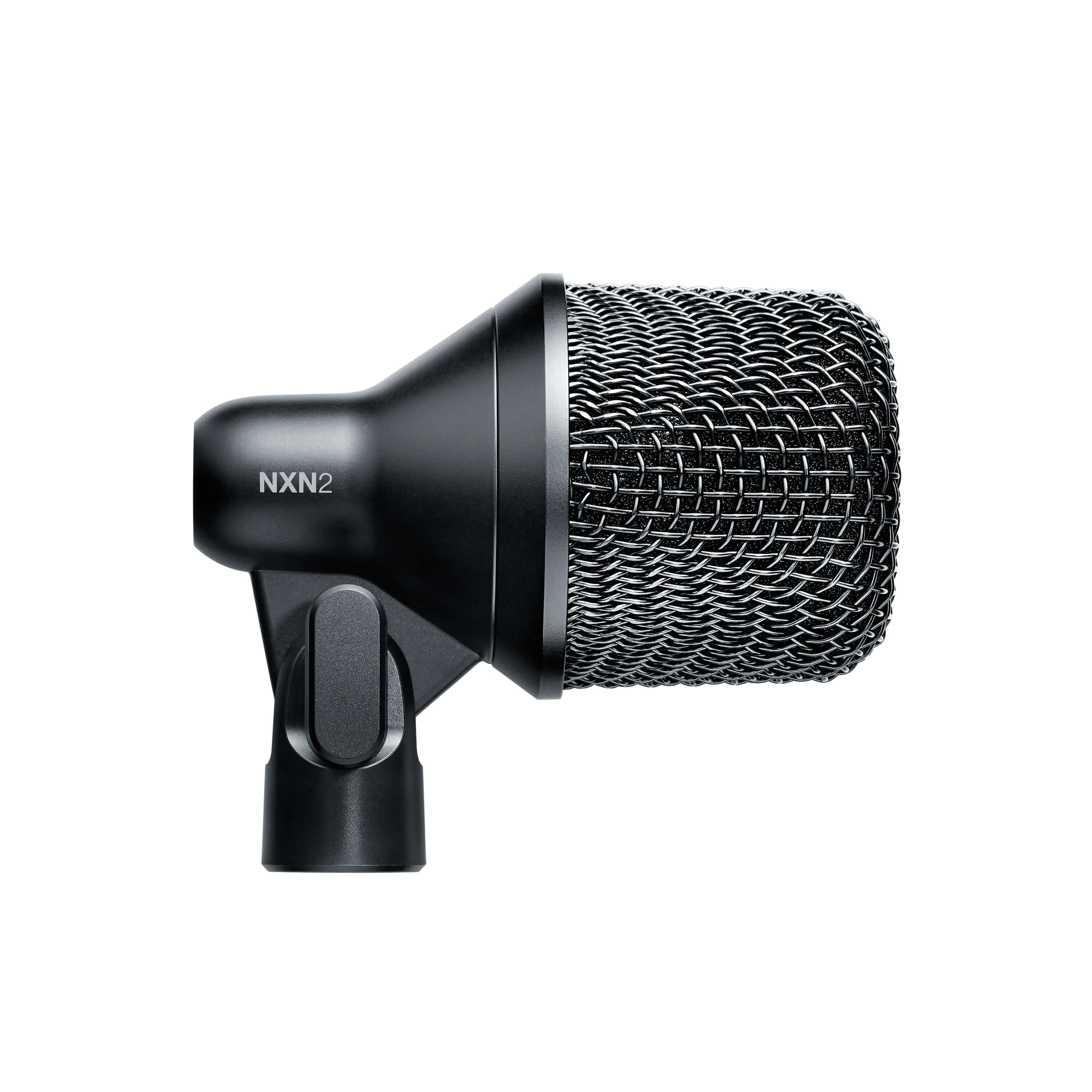Shure Nexadyne 2 - Supercardioid Dynamic Kick Drum Microphone, left side