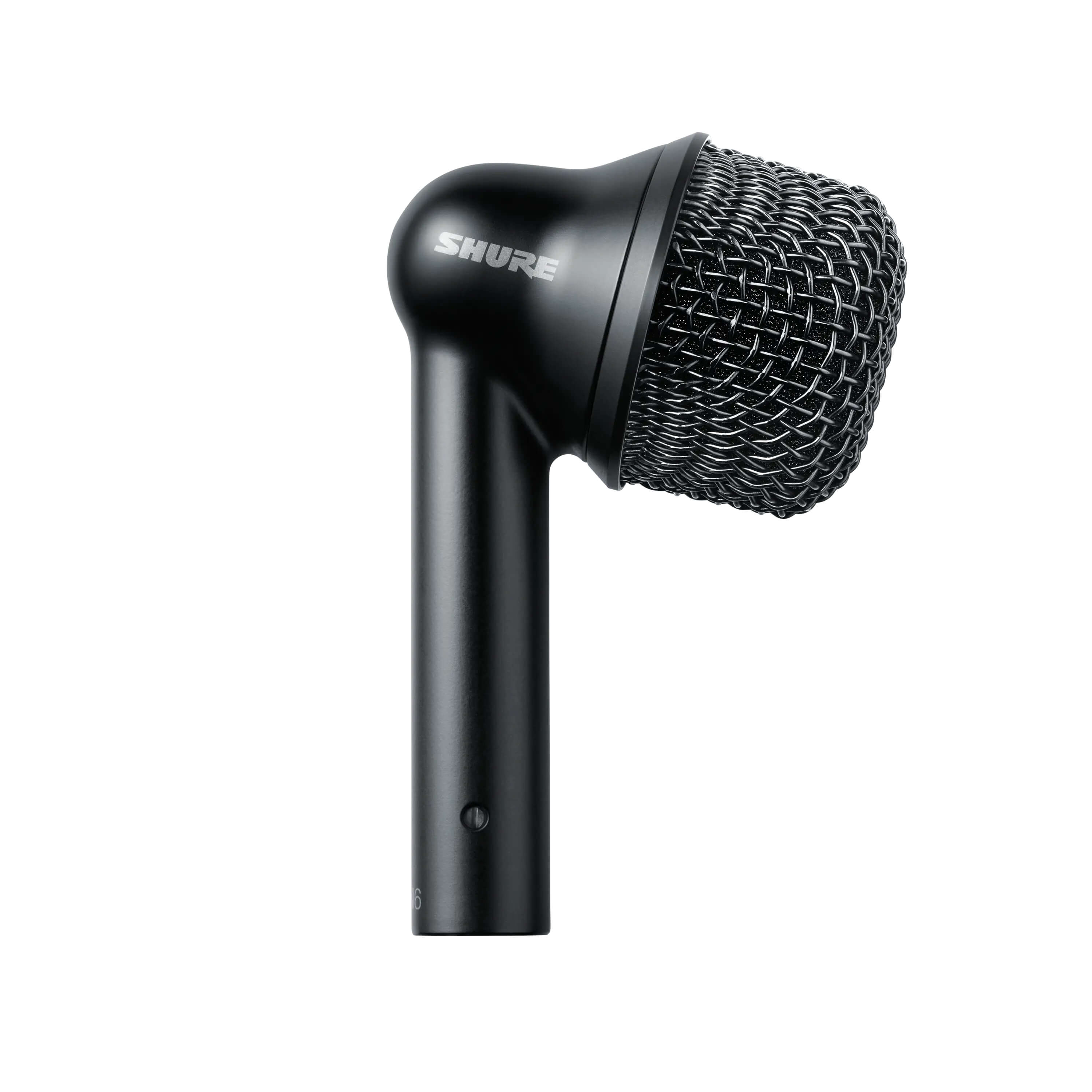 Shure Nexadyne 6 - Supercardioid Dynamic Tom/Snare Drum Microphone, left side