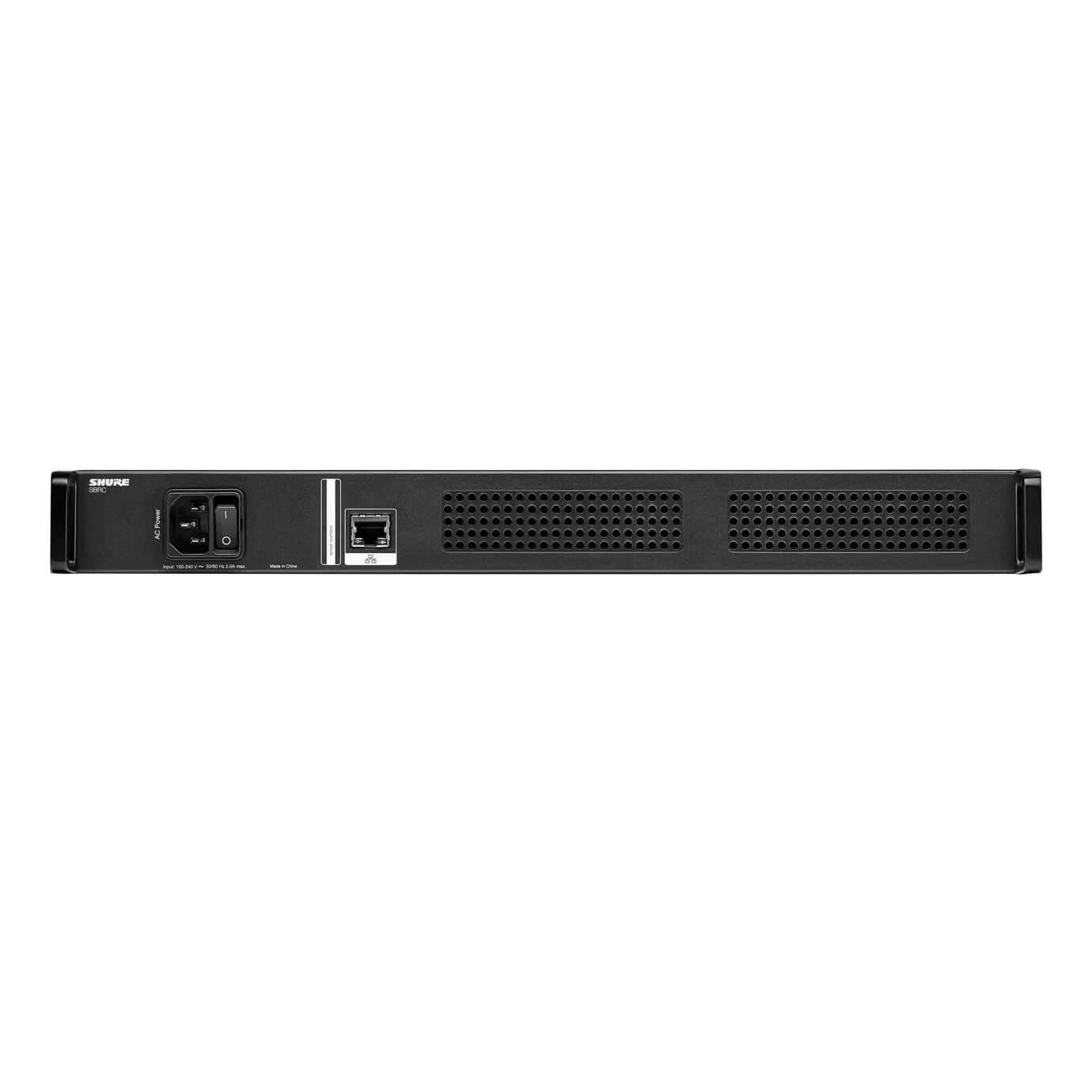 Shure SBRC - Battery Rack Charger, Charging Modules Sold Separately, rear