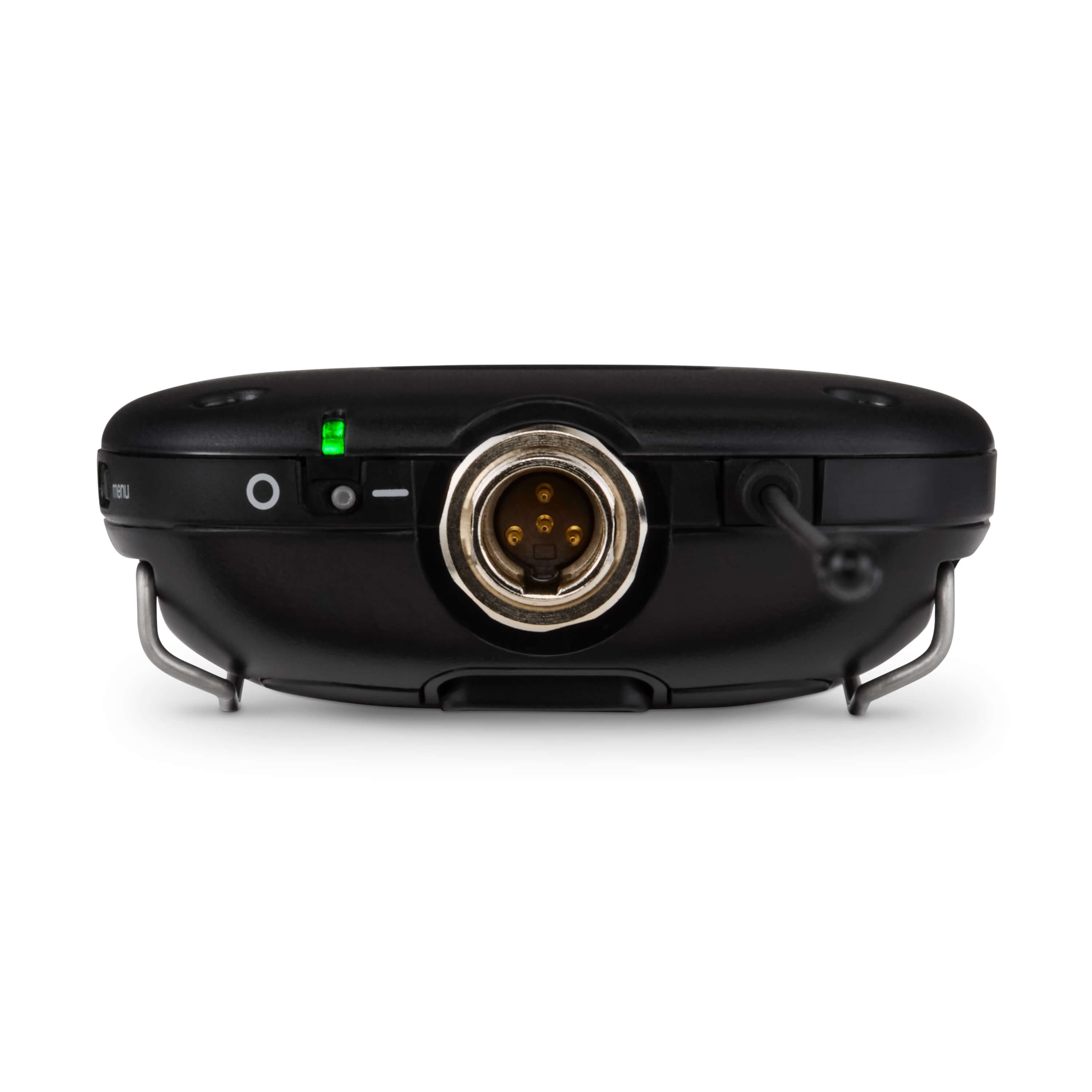 Shure SLXD1+ Digital Wireless Bodypack Transmitter, top