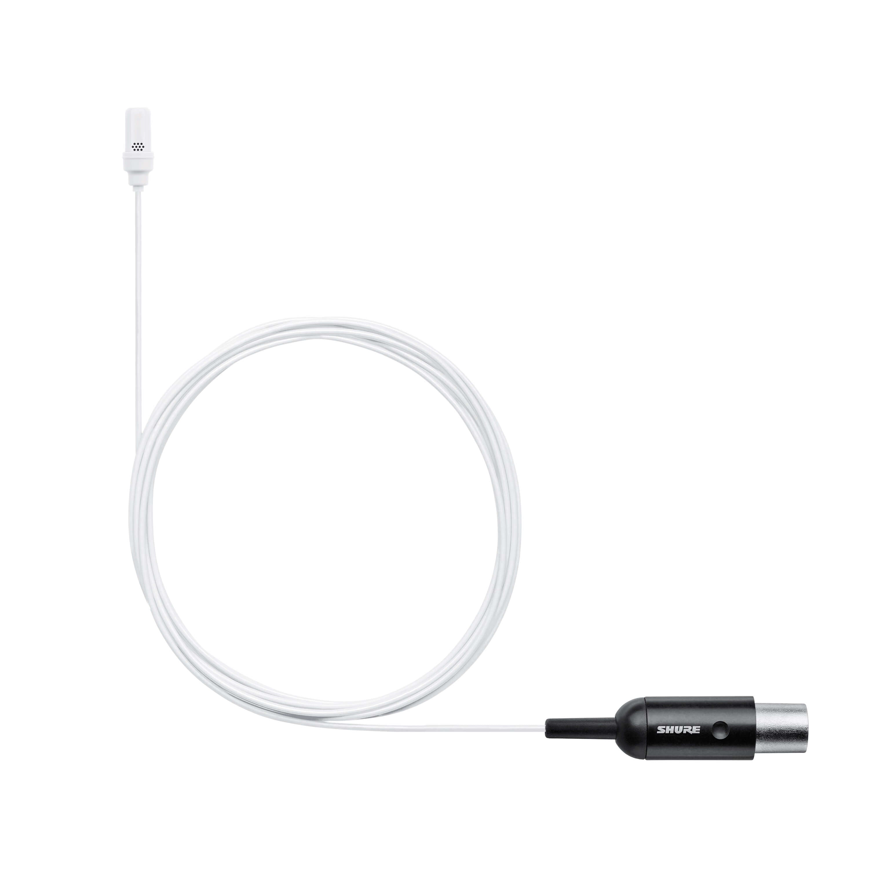 Shure UL4W/C-MTQG-A UniPlex Directional Subminiature Lavalier Microphone