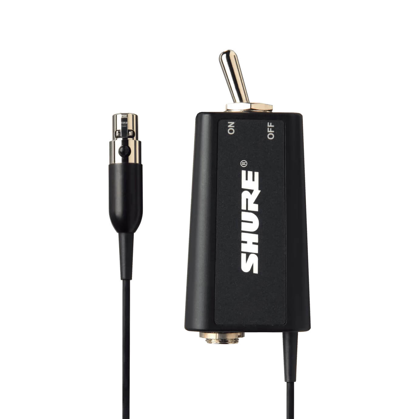 Shure WA661 - In-Line Mute Switch for Wireless Bodypack Transmitter