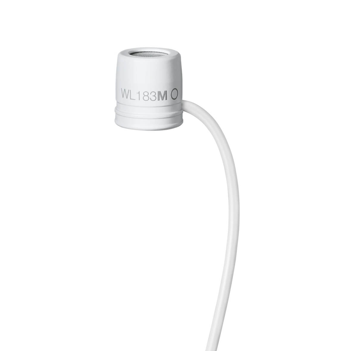 Shure WL183M - Microflex Low-profile Omnidirectional Lavalier Microphone, white