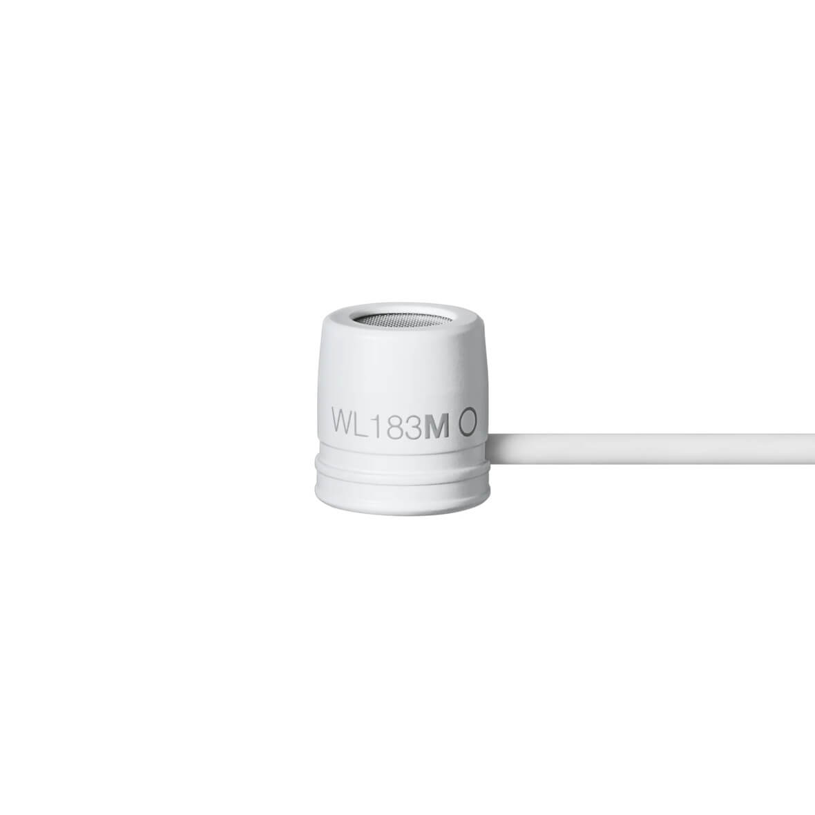 Shure WL183M - Microflex Low-profile Omnidirectional Lavalier Microphone, white