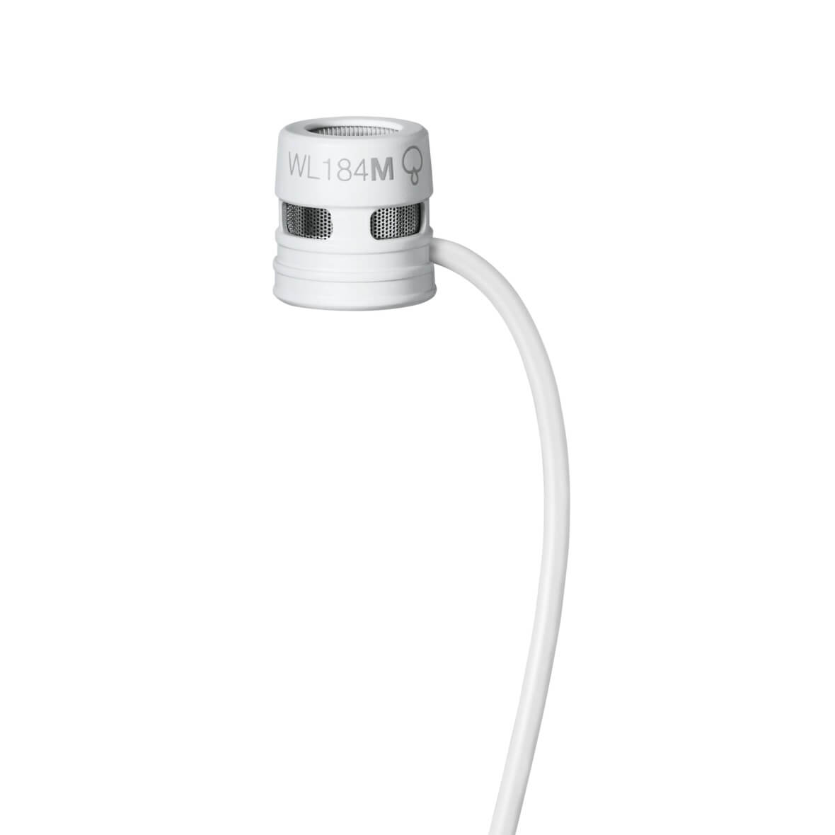 Shure WL184M - Microflex Low-profile Supercardioid Lavalier Microphone, white