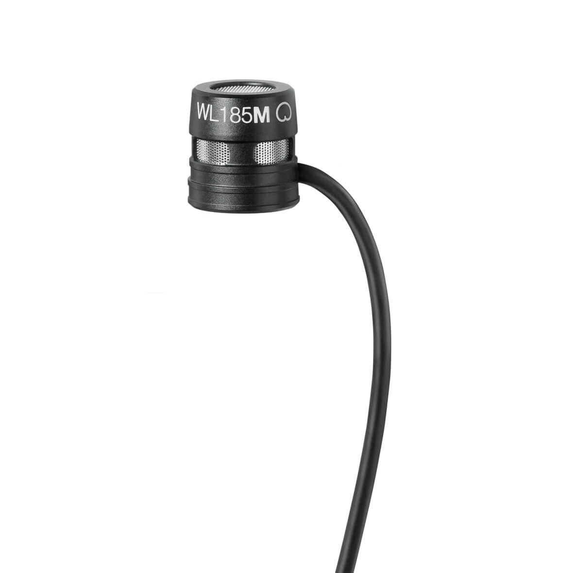 Shure WL185M - Microflex Low-profile Cardioid Lavalier Microphone, black