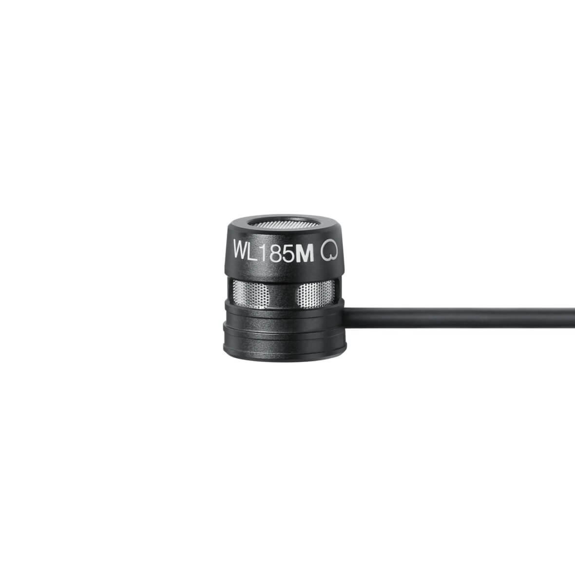 Shure WL185M - Microflex Low-profile Cardioid Lavalier Microphone, black