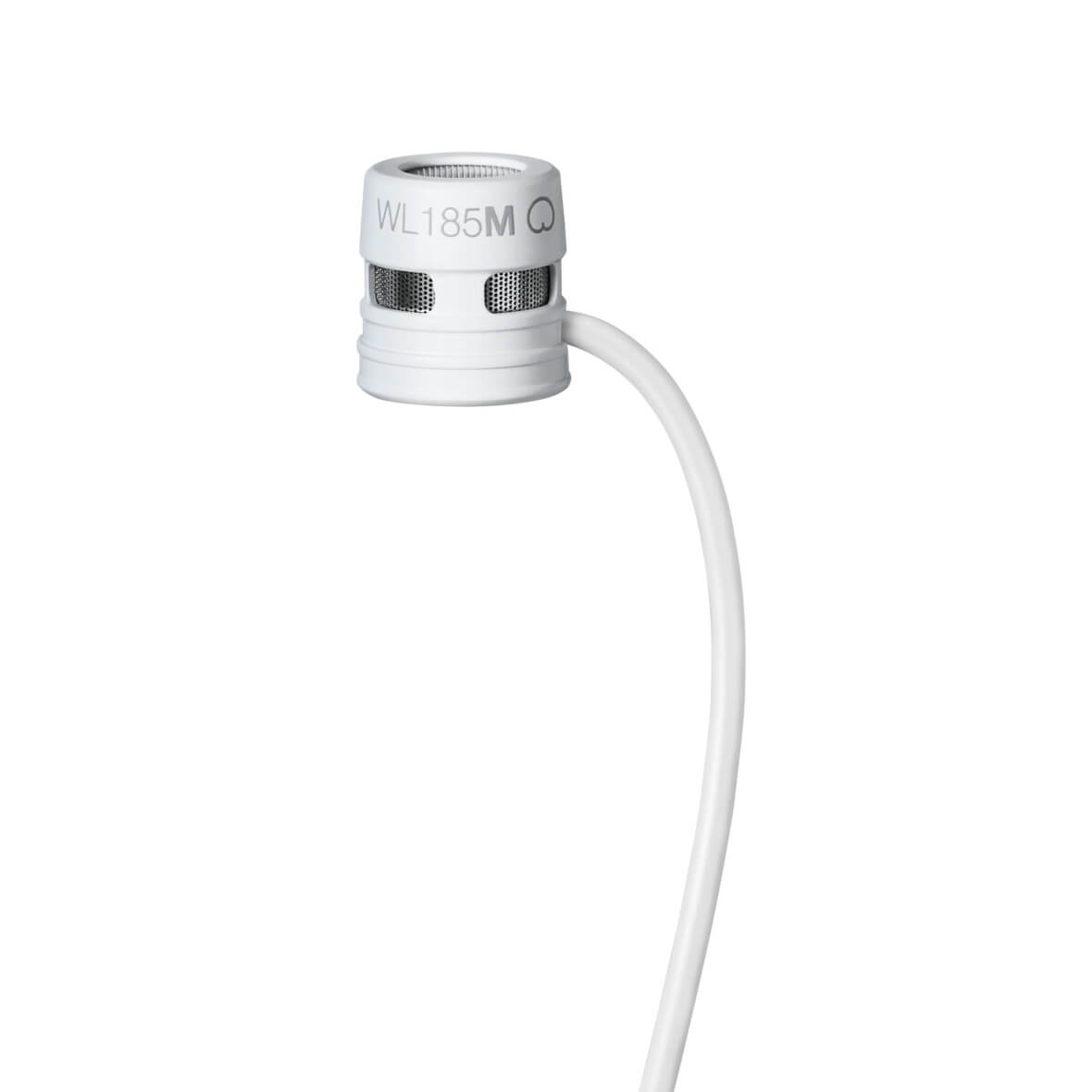 Shure WL185M - Microflex Low-profile Cardioid Lavalier Microphone, white