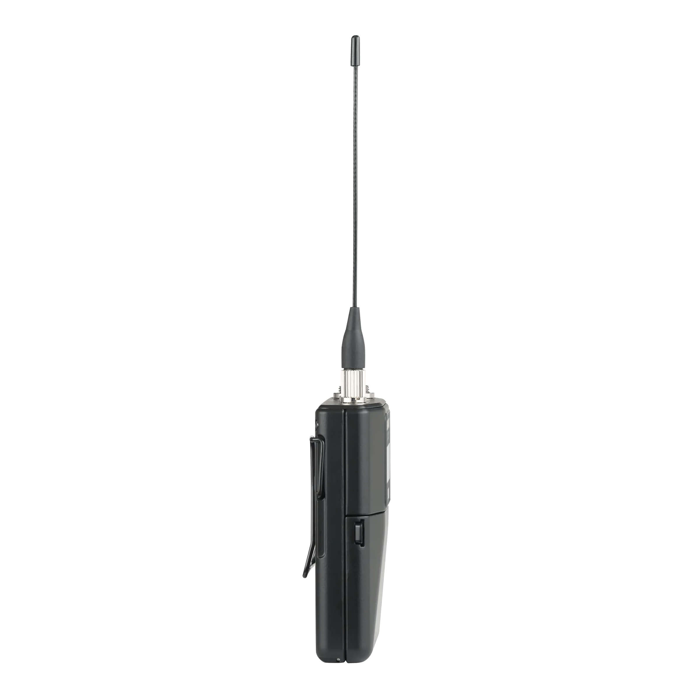 Shure ULXD1 - Digital Wireless Bodypack Transmitter, side