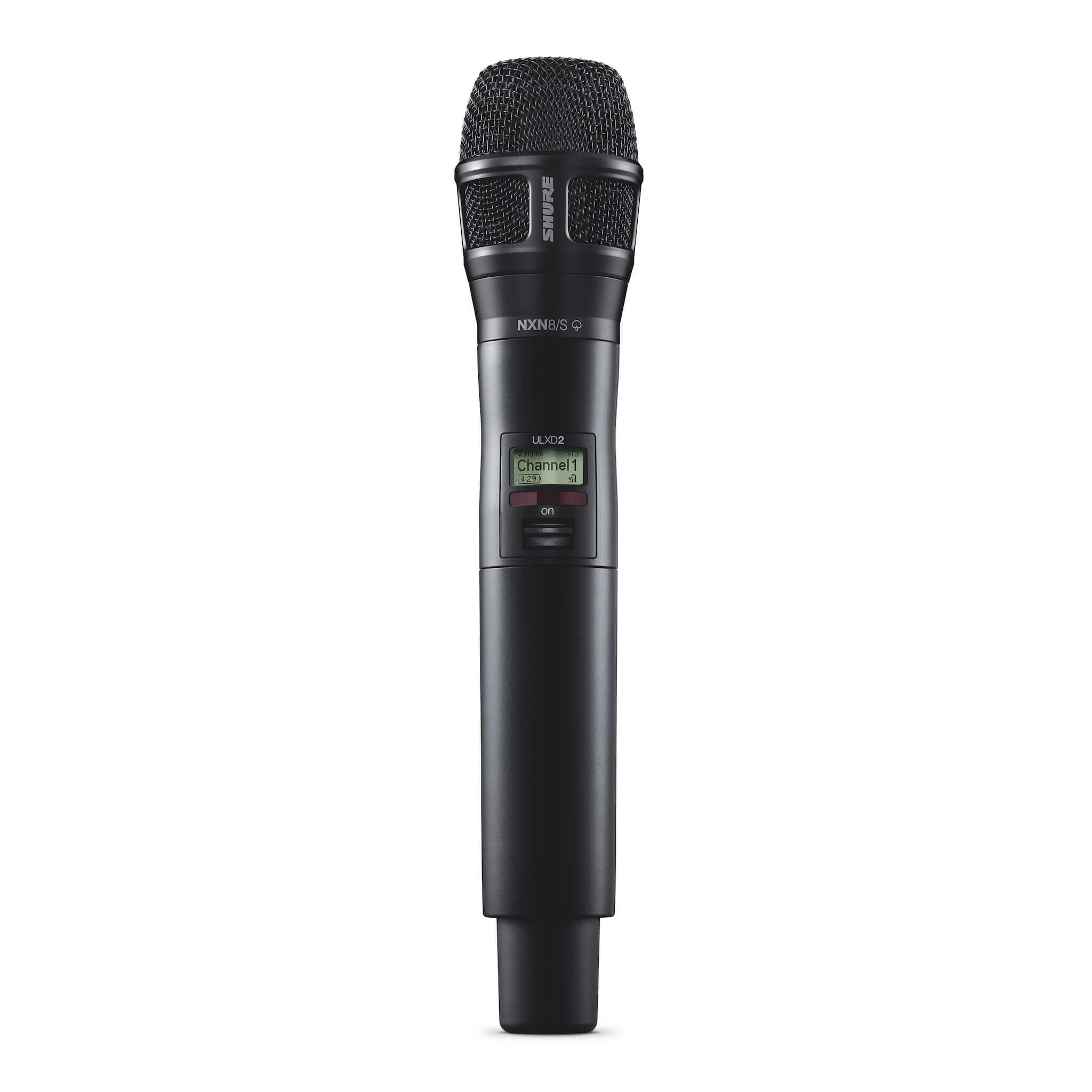 Shure ULXD2/N8S - Handheld Transmitter with Nexadyne 8/S Mic Capsule, black
