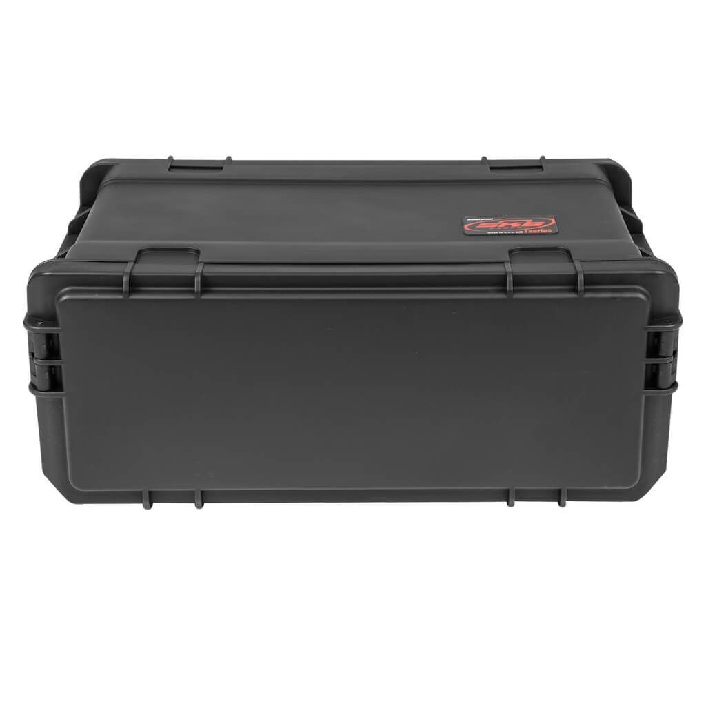 SKB Cases 3i-4U11-W - 4U Injection Molded Carry-On Rack Case, front closed