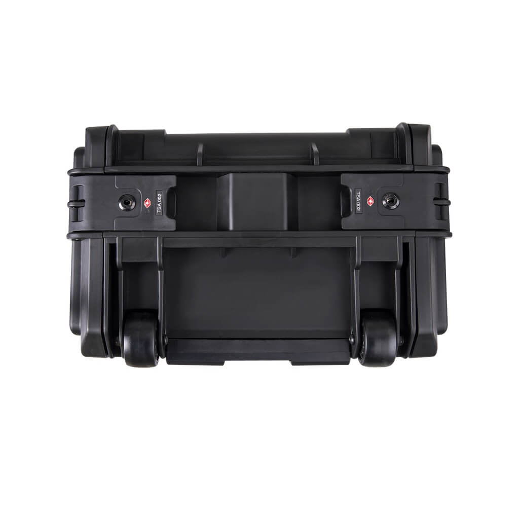 SKB Cases 3i-4U11-W - 4U Injection Molded Carry-On Rack Case, with integrated TSA-accessible locking latches