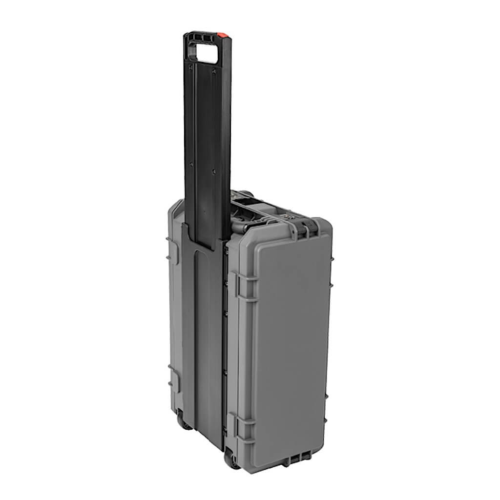 SKB Cases 3i-4U11G-W - 4U Injection Molded Carry-On Rack Case, upright