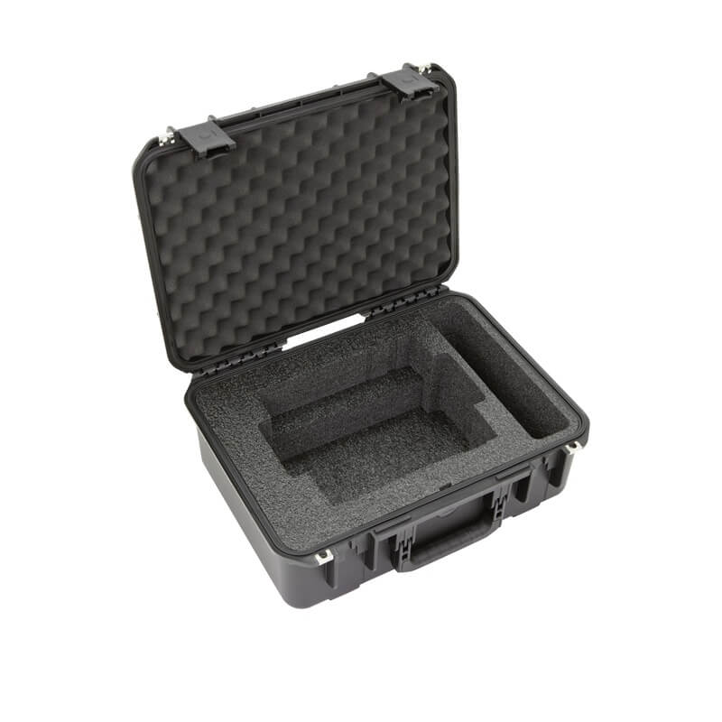 SKB Cases 3i1813-7-CQ1 - Allen & Heath CQ-12T or CQ-18T Mixer Case, angle empty