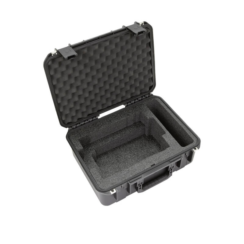 SKB Cases 3i1813-7-CQ1 - Allen & Heath CQ-12T or CQ-18T Mixer Case, angle empty