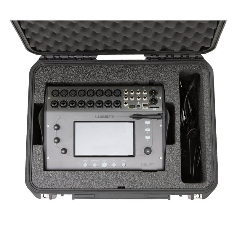 SKB Cases 3i1813-7-CQ1 - Allen & Heath CQ-12T or CQ-18T Mixer Case, top