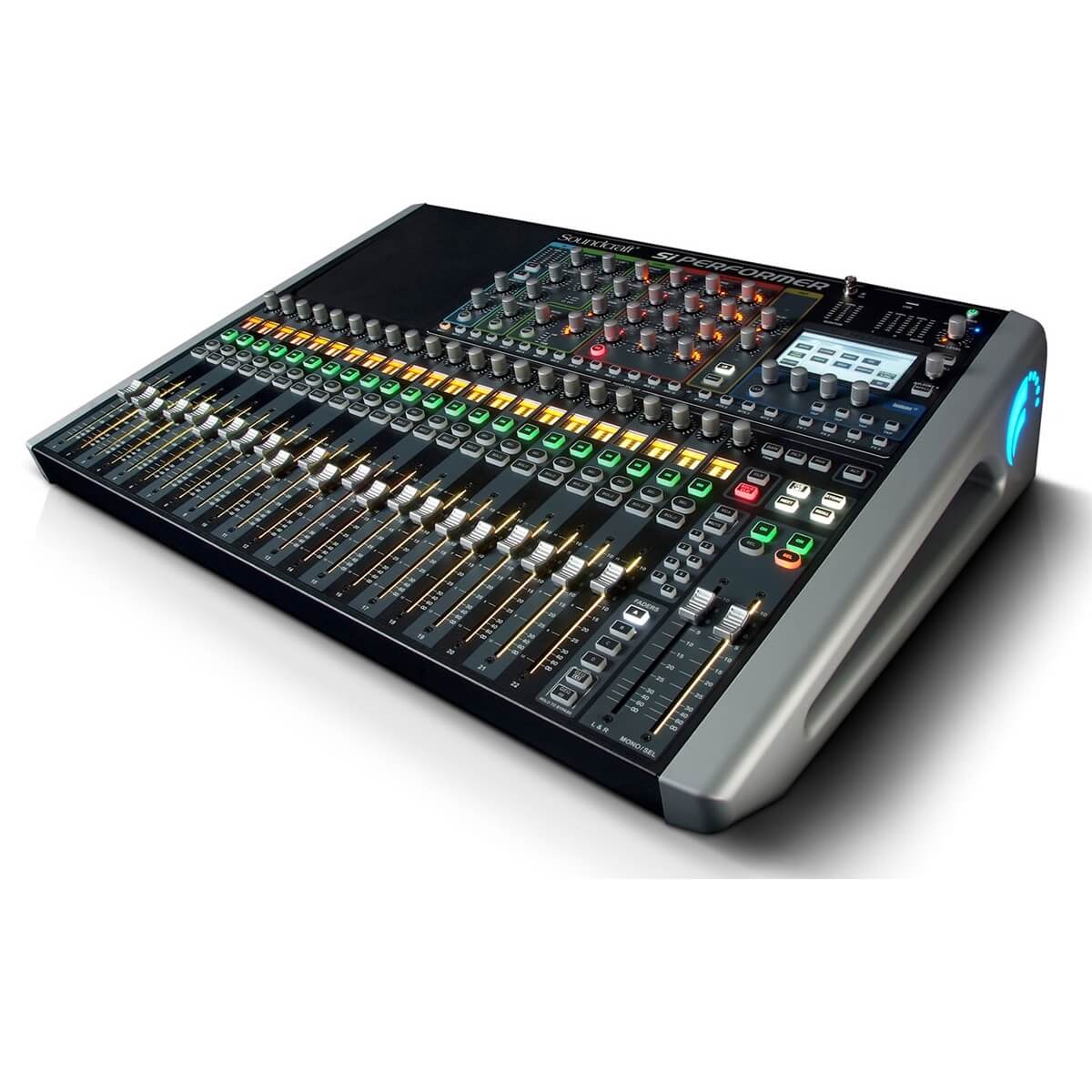 Soundcraft Si Performer 2 - 80-channel Digital Mixer with DMX Control, angle