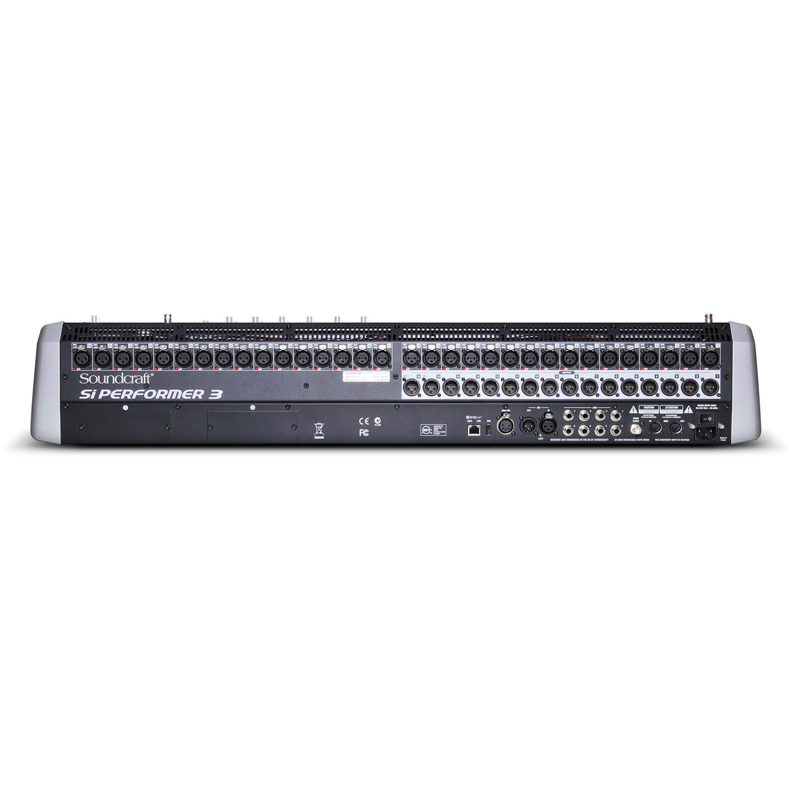 Soundcraft Si Performer 3 - 80-channel Digital Mixer with DMX Control, rear