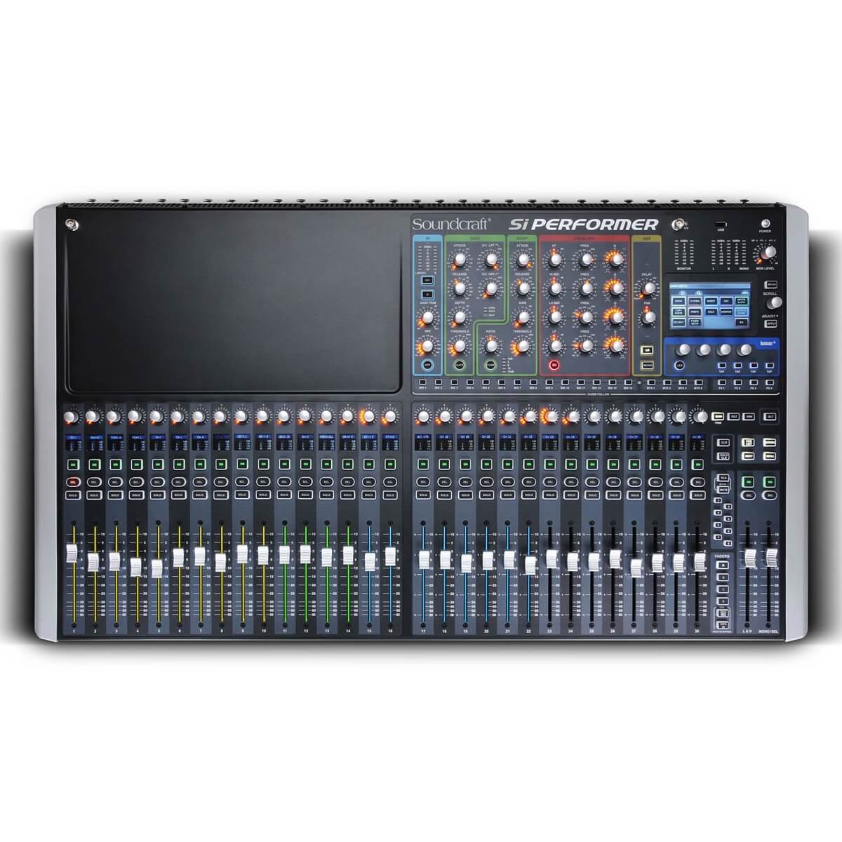 Soundcraft Si Performer 3 - 80-channel Digital Mixer with DMX Control, top